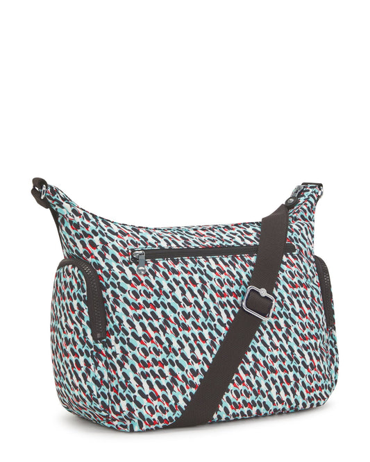 Kipling Gabb Abstract Print Large Crossbody Bag C2I6525-GN6