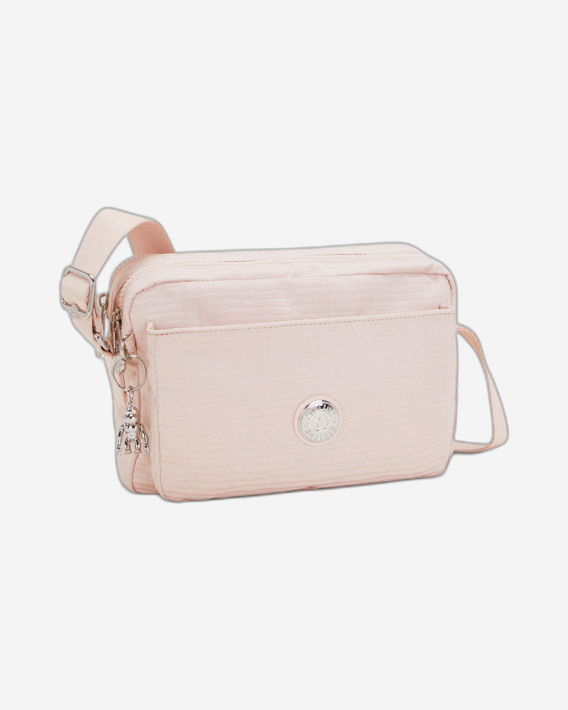 Kipling Abanu M Pink Pearl Jq Medium Crossbody I6575-9KF