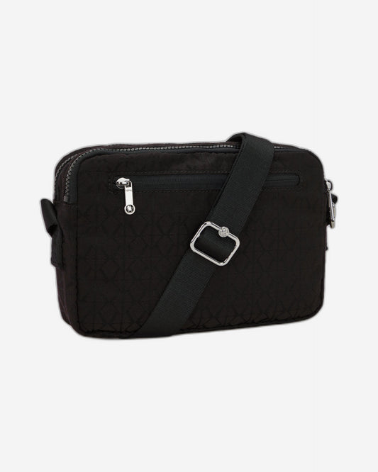 Kipling Abanu M Black Sign Jq Medium Crossbody I6575-Y12