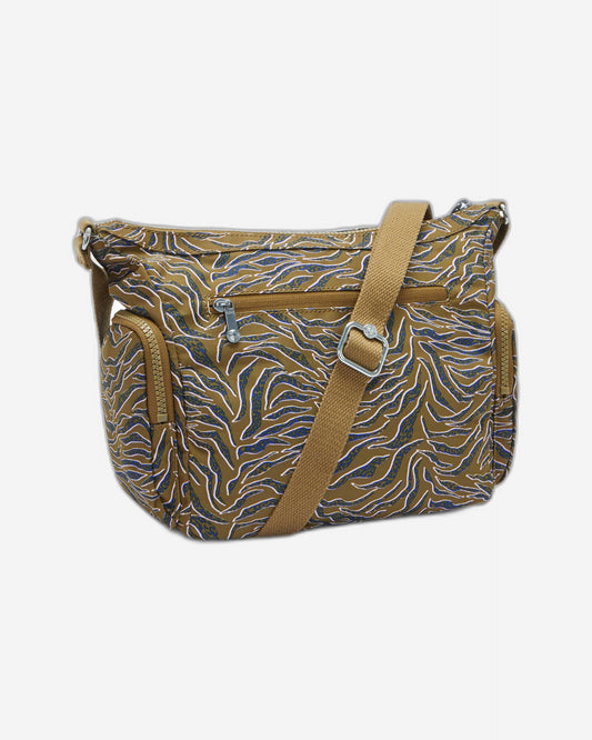 Kipling Gabb S Undersea Leaves Medium Crossbody Bag I6607-1PR