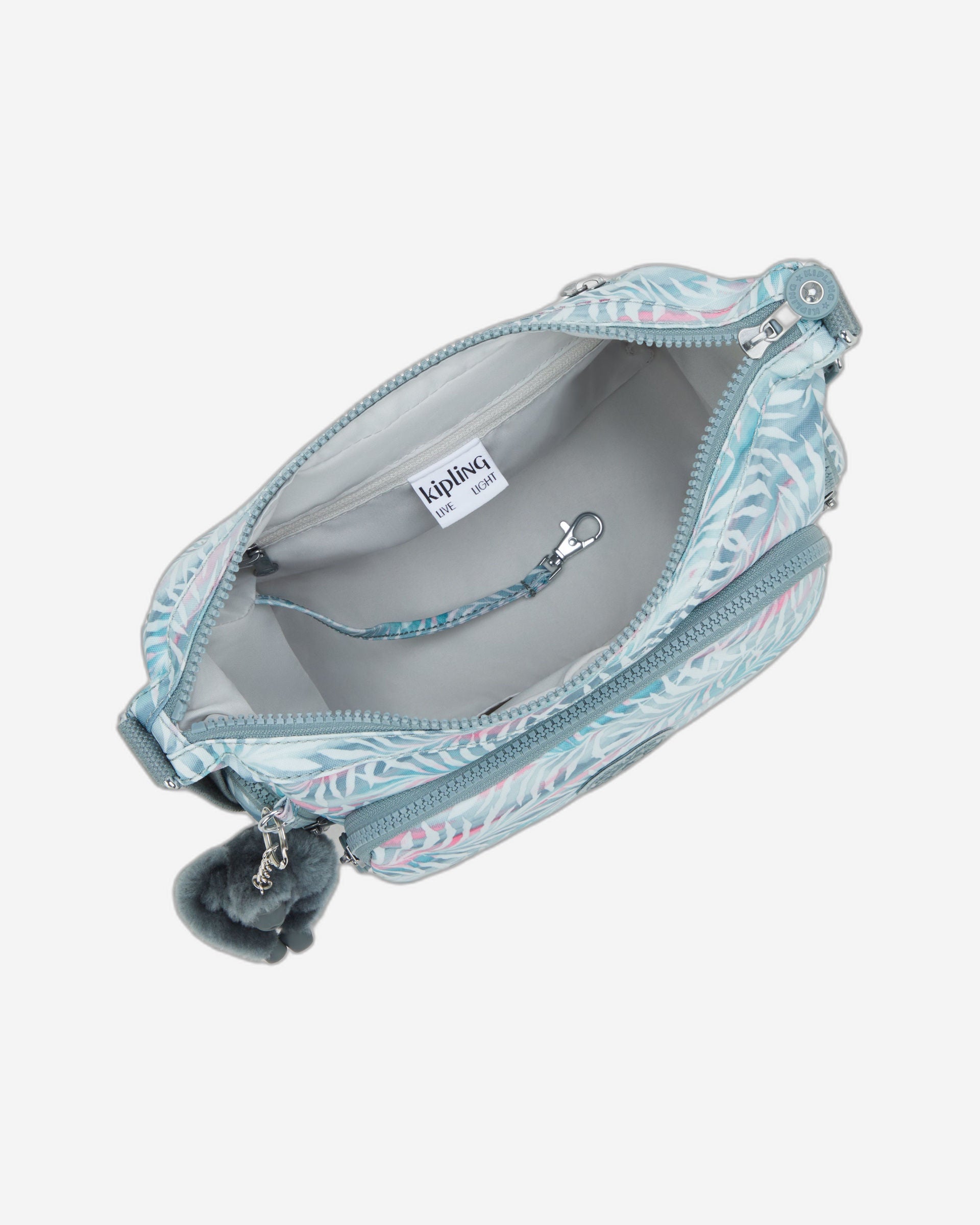 Kipling Gabb S Palmtree Leaves Crossbody Bag I6607-3QN