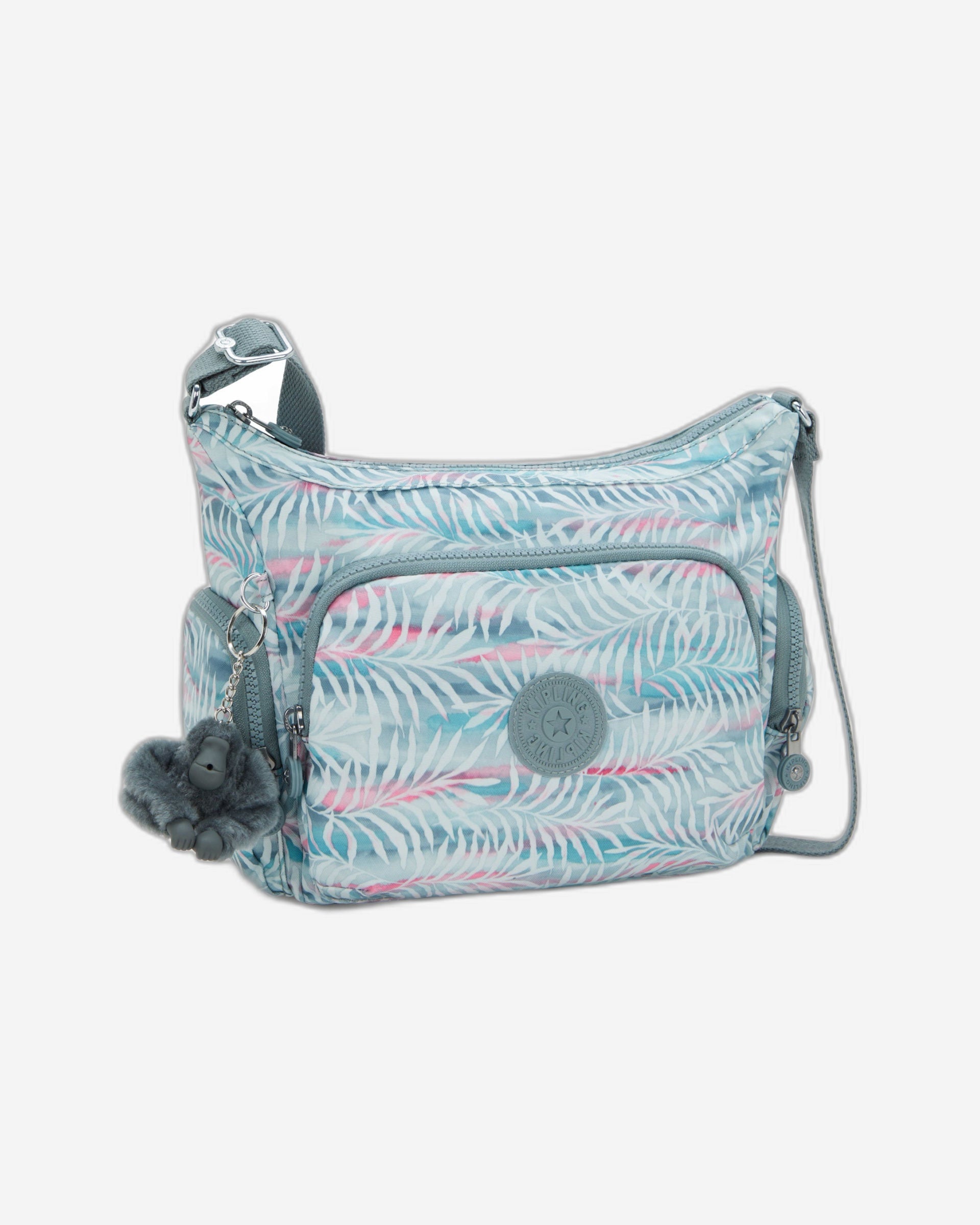Kipling Gabb S Palmtree Leaves Crossbody Bag I6607-3QN