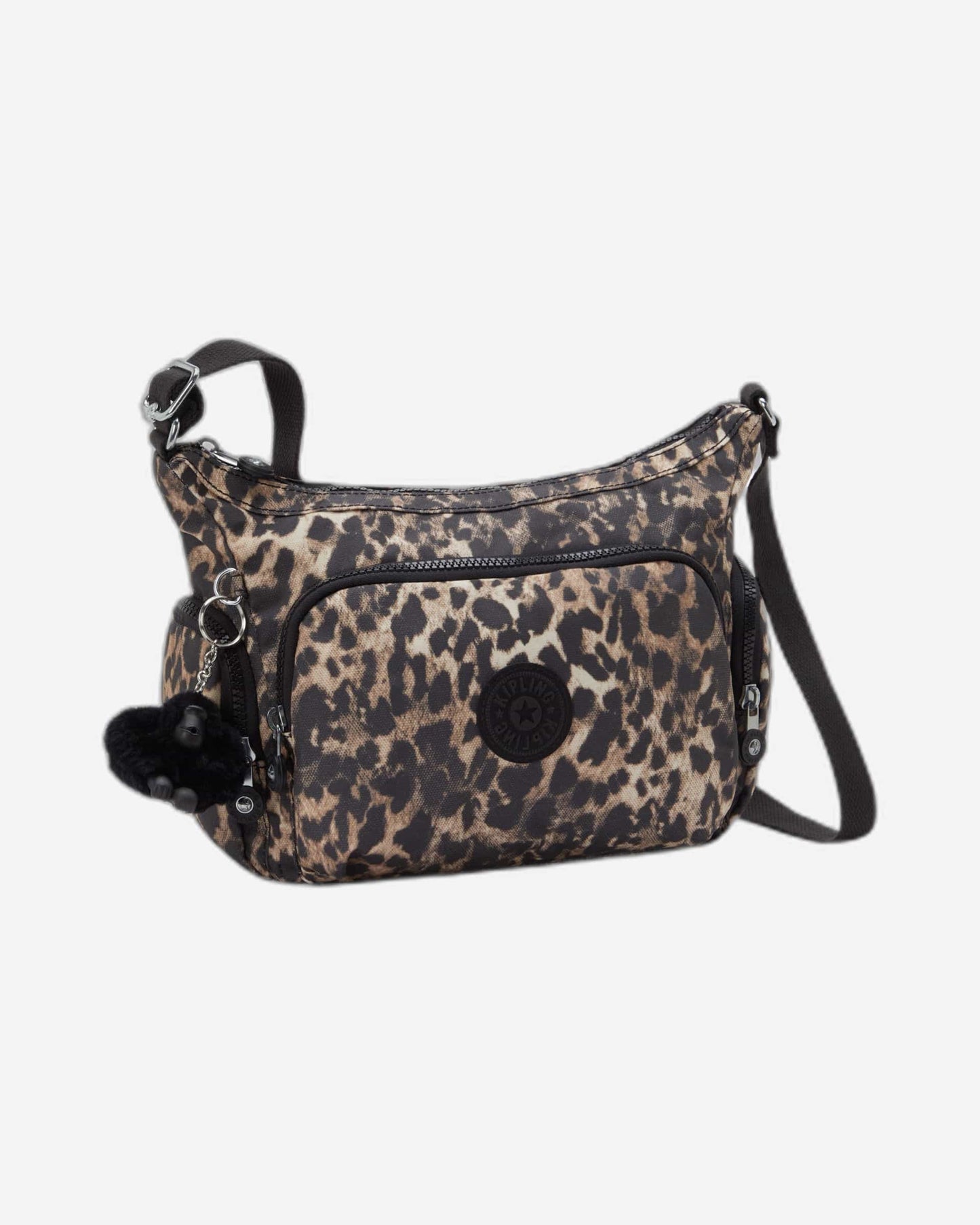 Kipling Gabb S Wild Leopard Medium Crossbody I6607-6JP