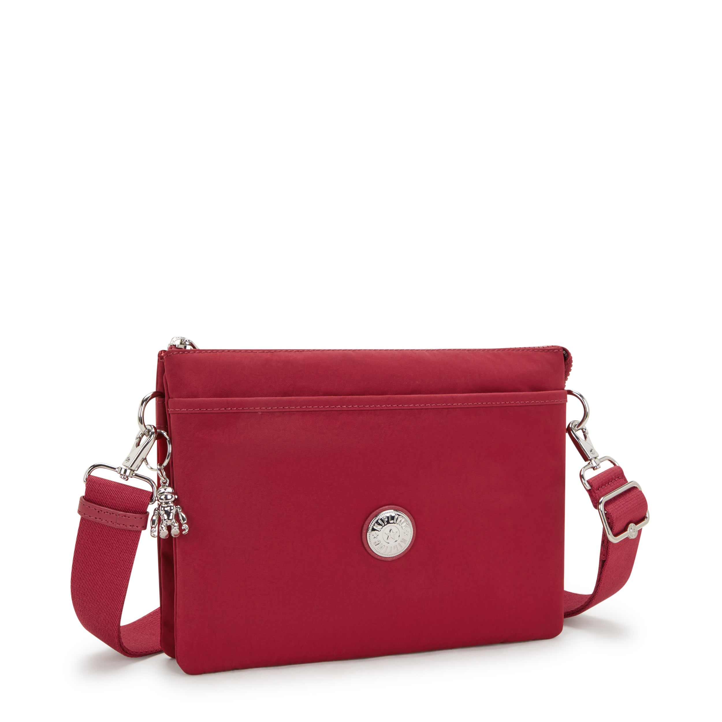Kipling Riri L Red Red Wine Crossbody Bag I6679-6SE