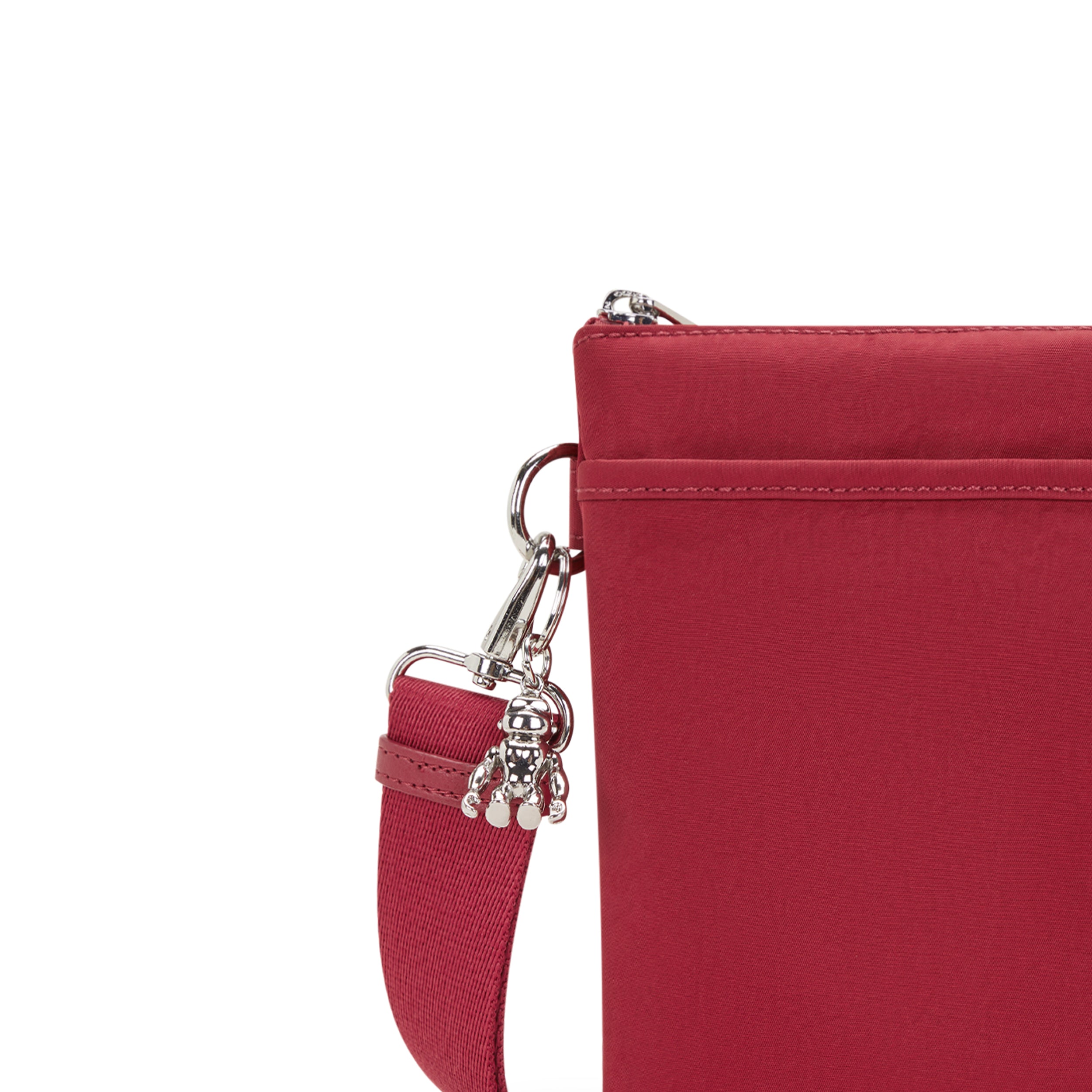 Kipling Riri L Red Red Wine Crossbody Bag I6679-6SE