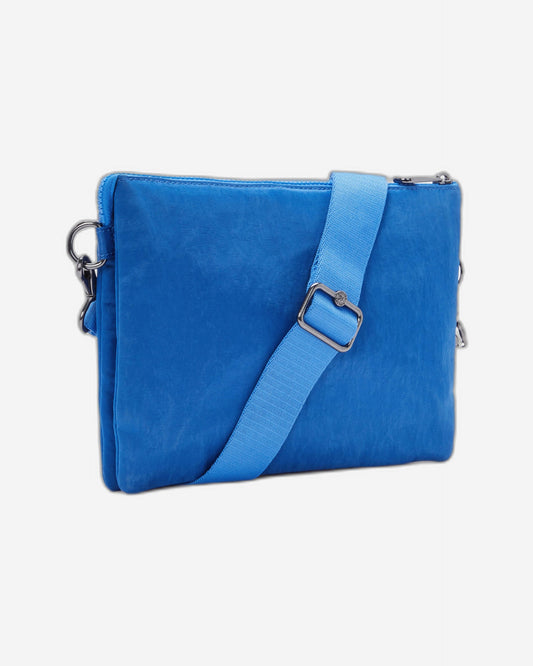 Kipling Riri L Satin Blue Medium Crossbody Bag C2I6679-S9H