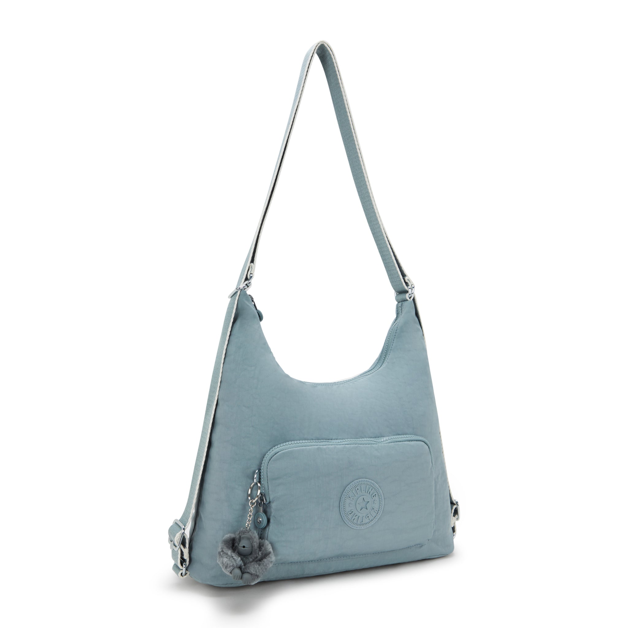 Kipling Yenna Relaxed Grey Shoulder Bag I6721-3NL