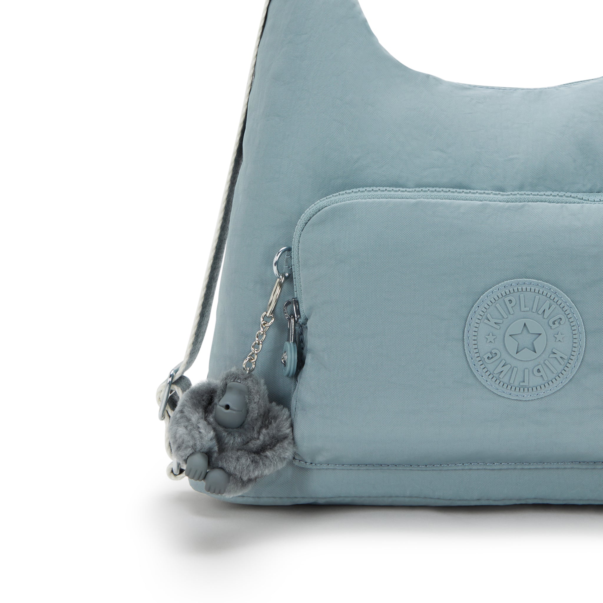 Kipling Yenna Relaxed Grey Shoulder Bag I6721-3NL
