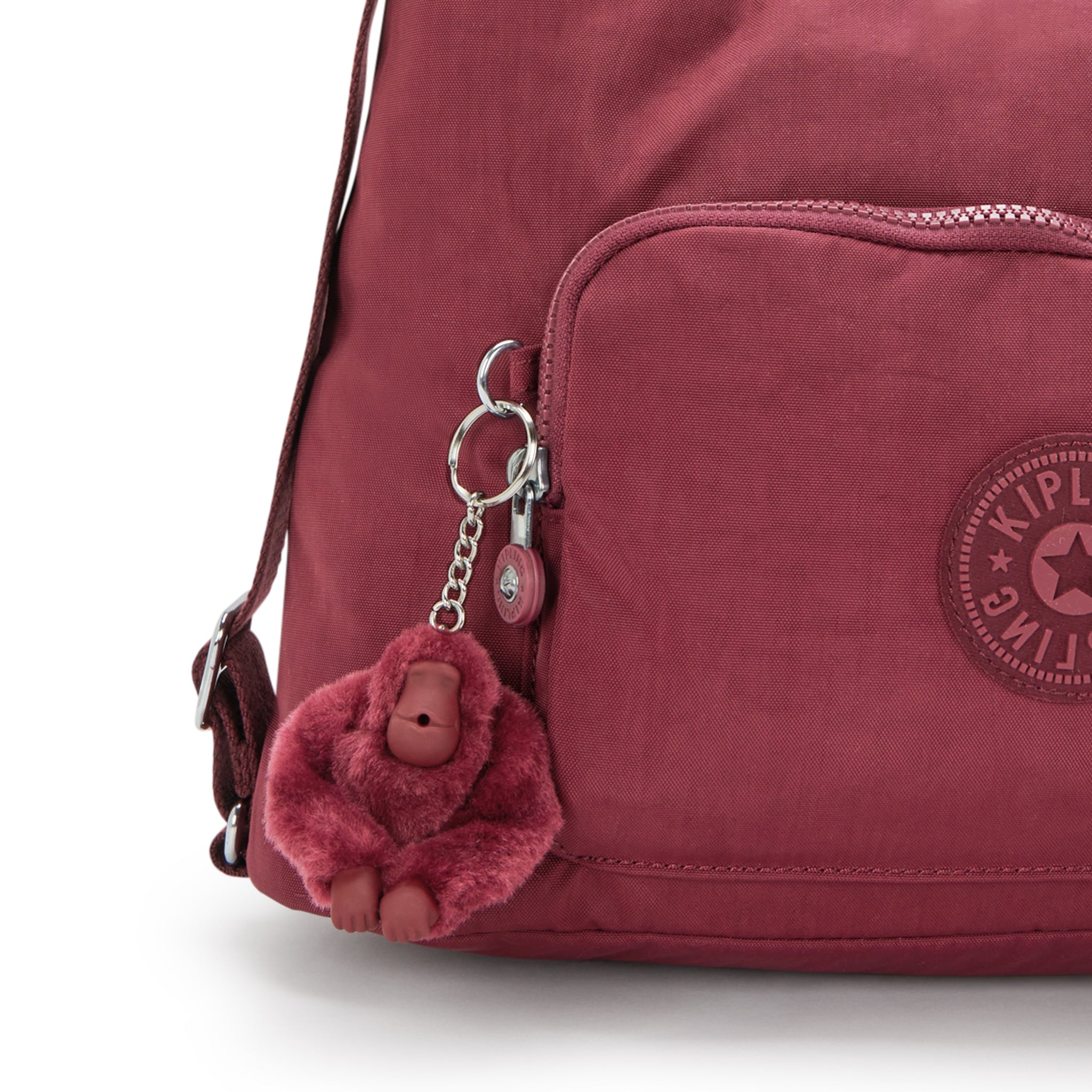 Kipling Yenna Lounge Wine Shoulder Bag I6721-5FW