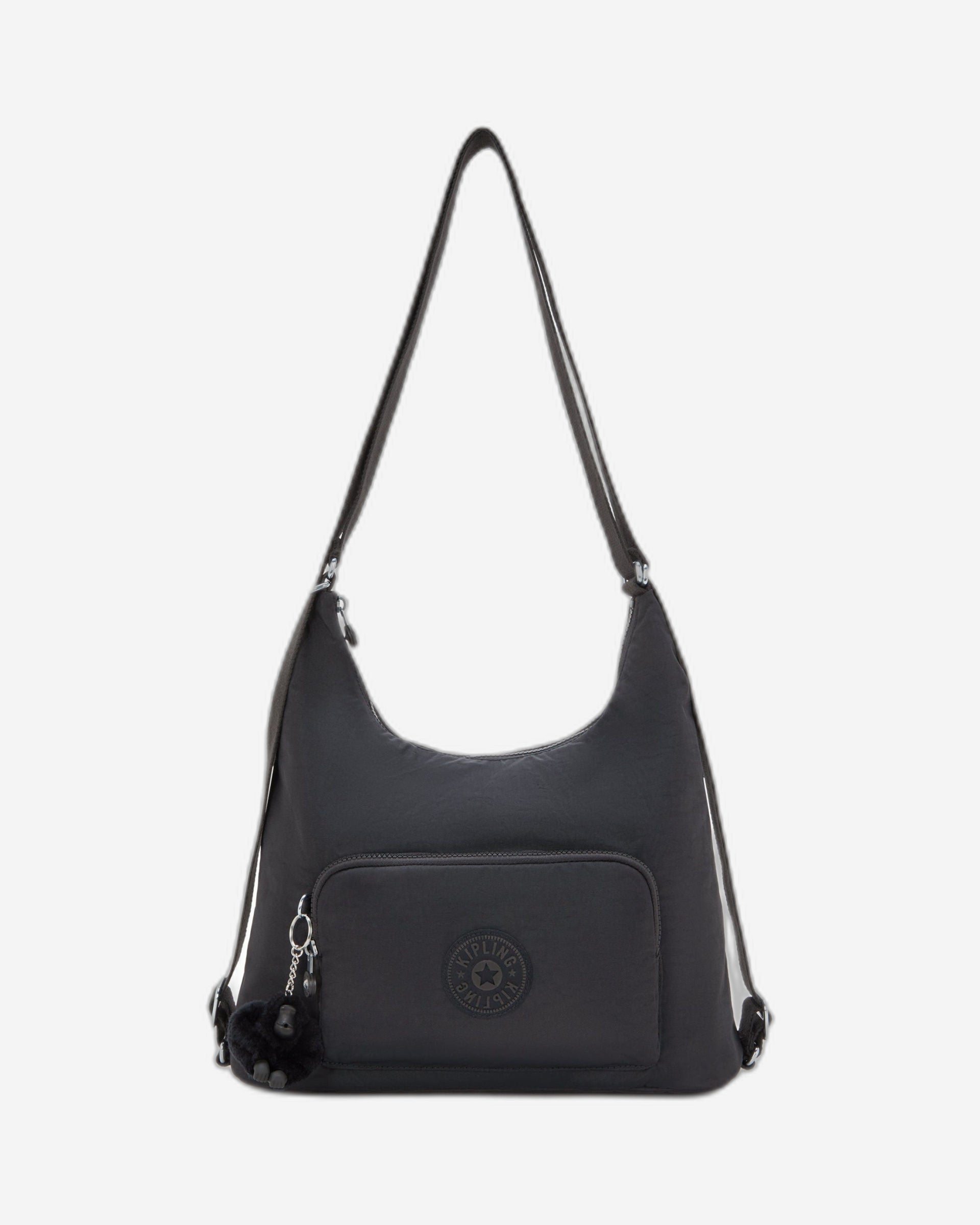 KIPLING Medium shoulderbag (convertible to backpack) Female Black Noir Yenna I6721-P39