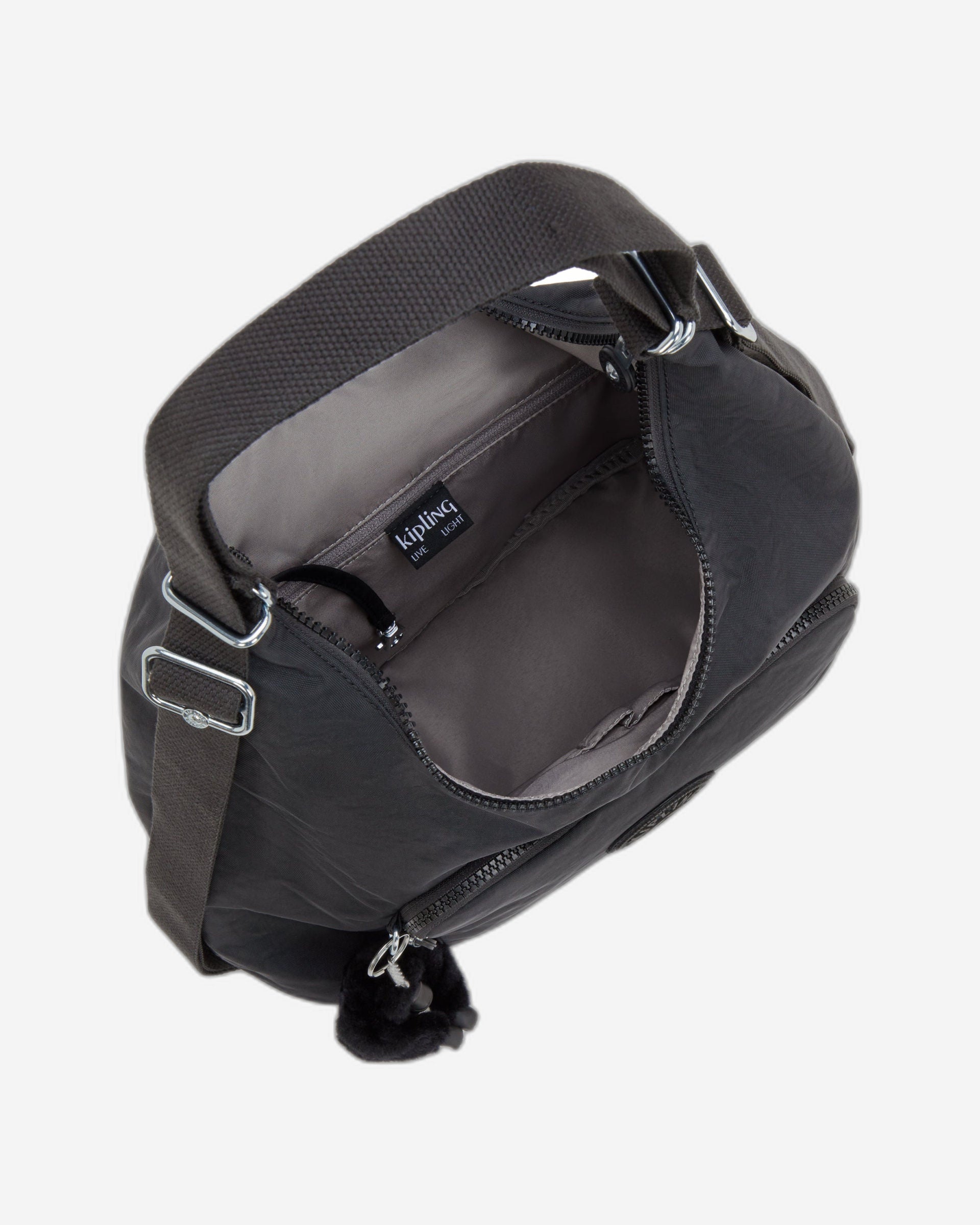 Kipling Yenna Black Noir Medium Shoulderbag I6721-P39