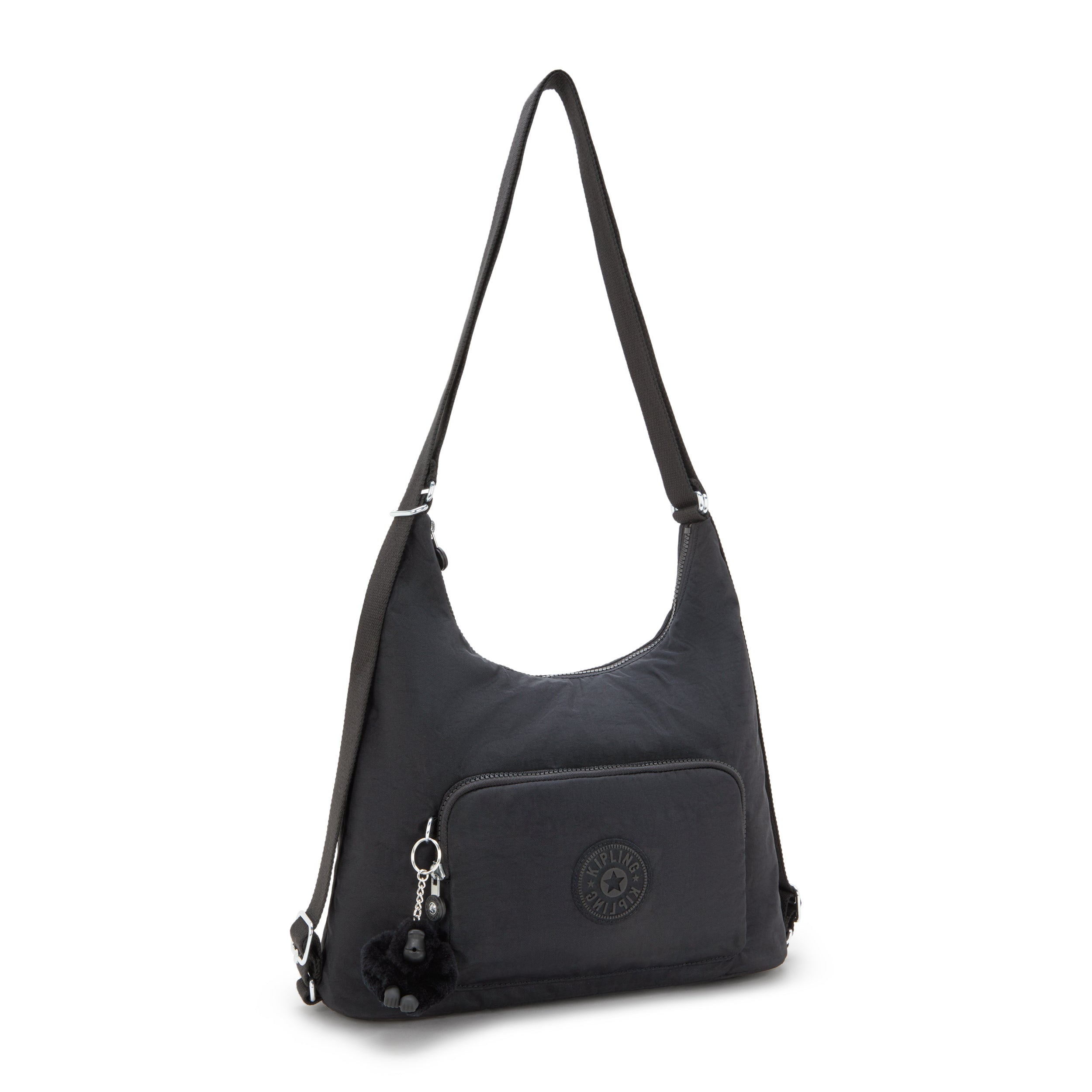 Kipling Yenna Black Noir Shoulder Bag I6721-P39