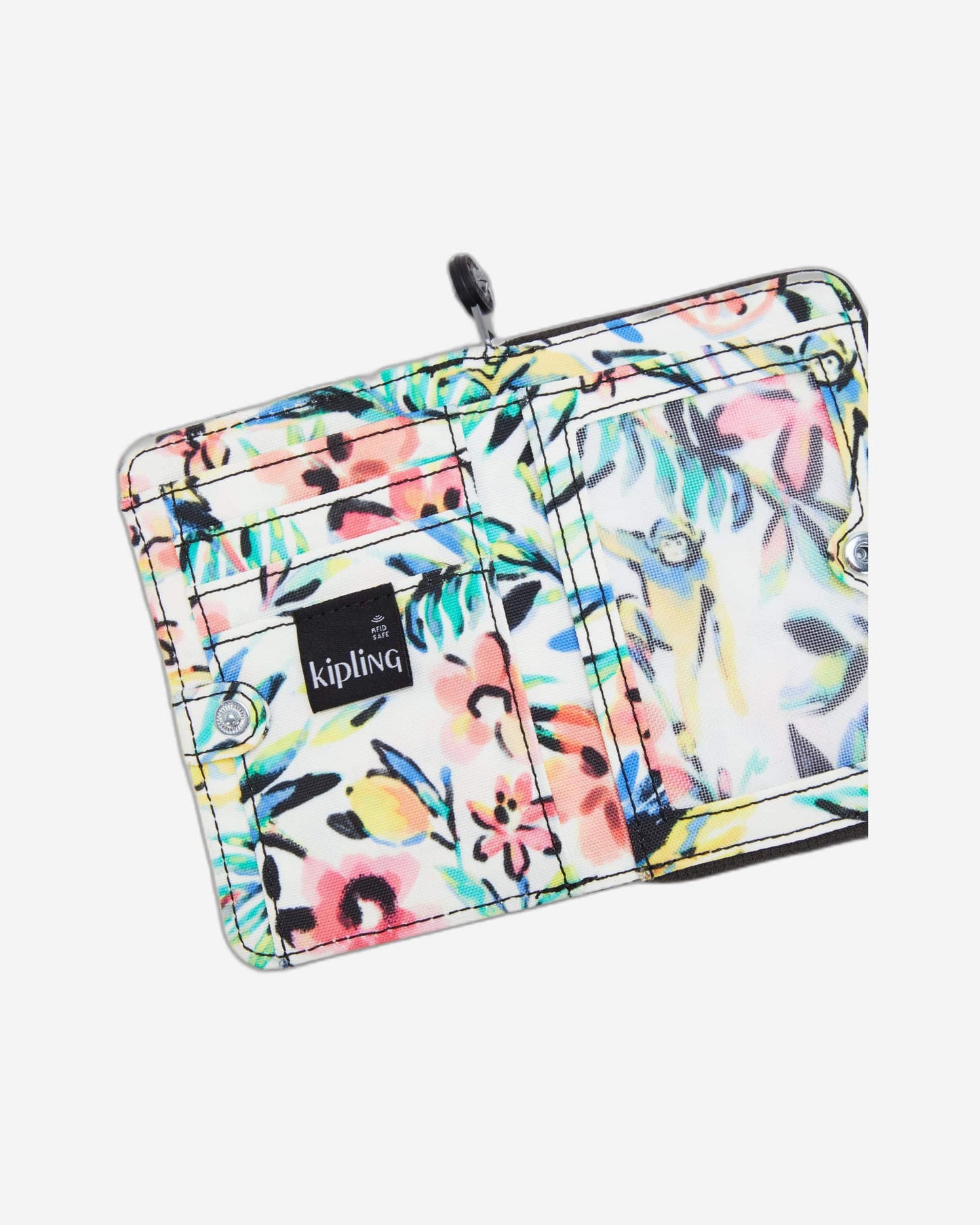 Kipling Money Love Cocktail Floral Medium Wallet I6791-5DZ