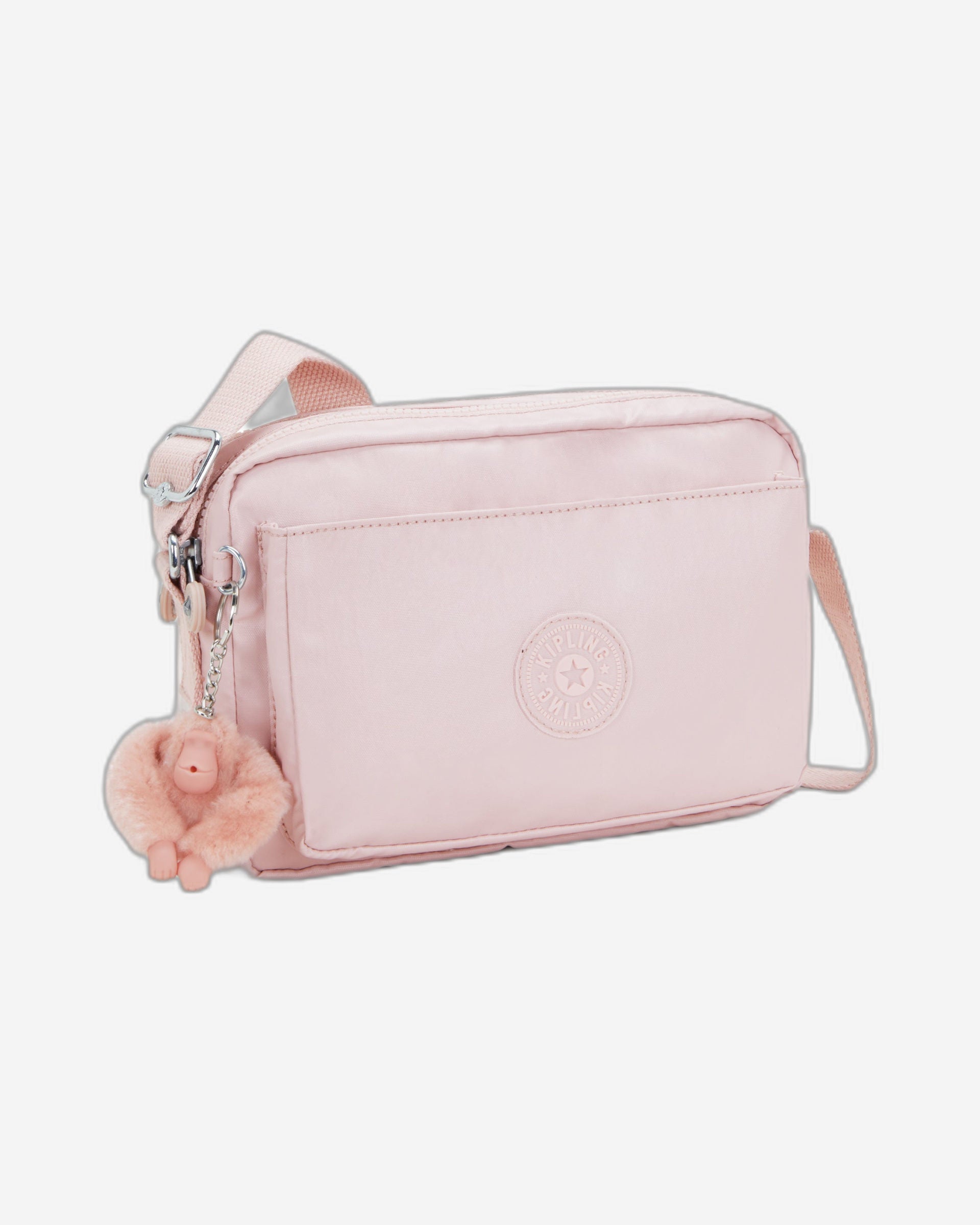 Kipling Abanu M Pink Shine Medium Crossbody I6831-3DZ