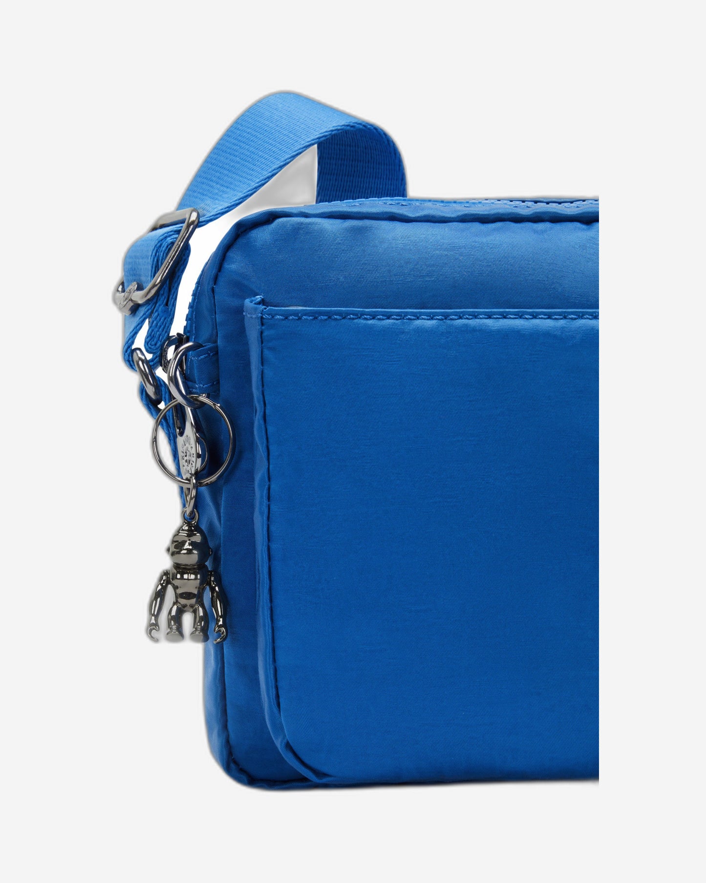 Kipling Abanu M Satin Blue Medium Crossbody Bag C2I6847-S9H