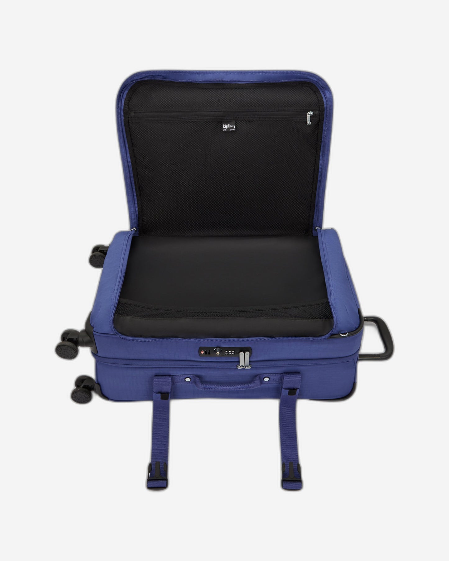 Kipling Spontaneous M Ocean Blue Wheeled Luggage I6918-24U