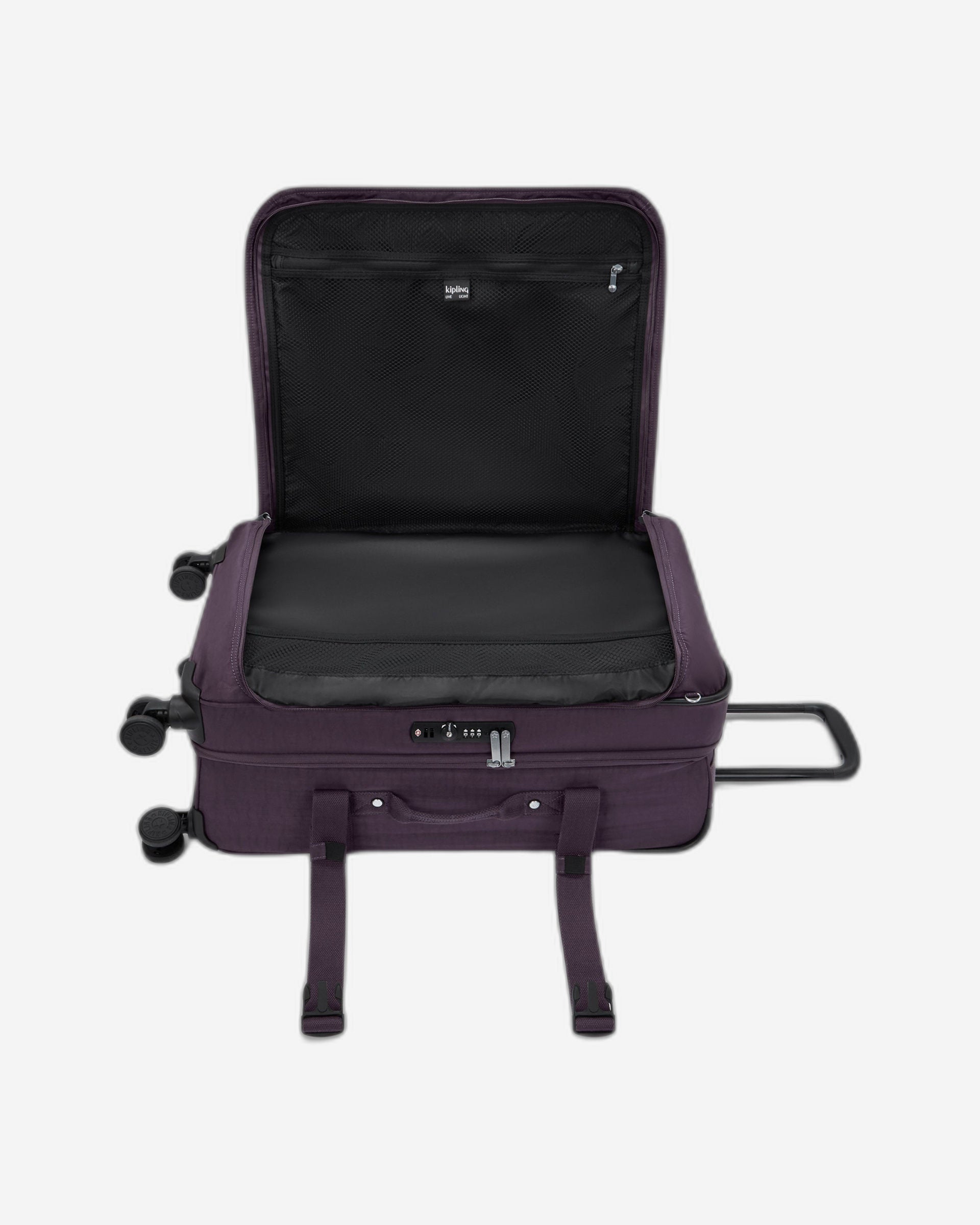 Kipling Spontaneous M Ultimate Plum Wheeled Luggage I6918-67U