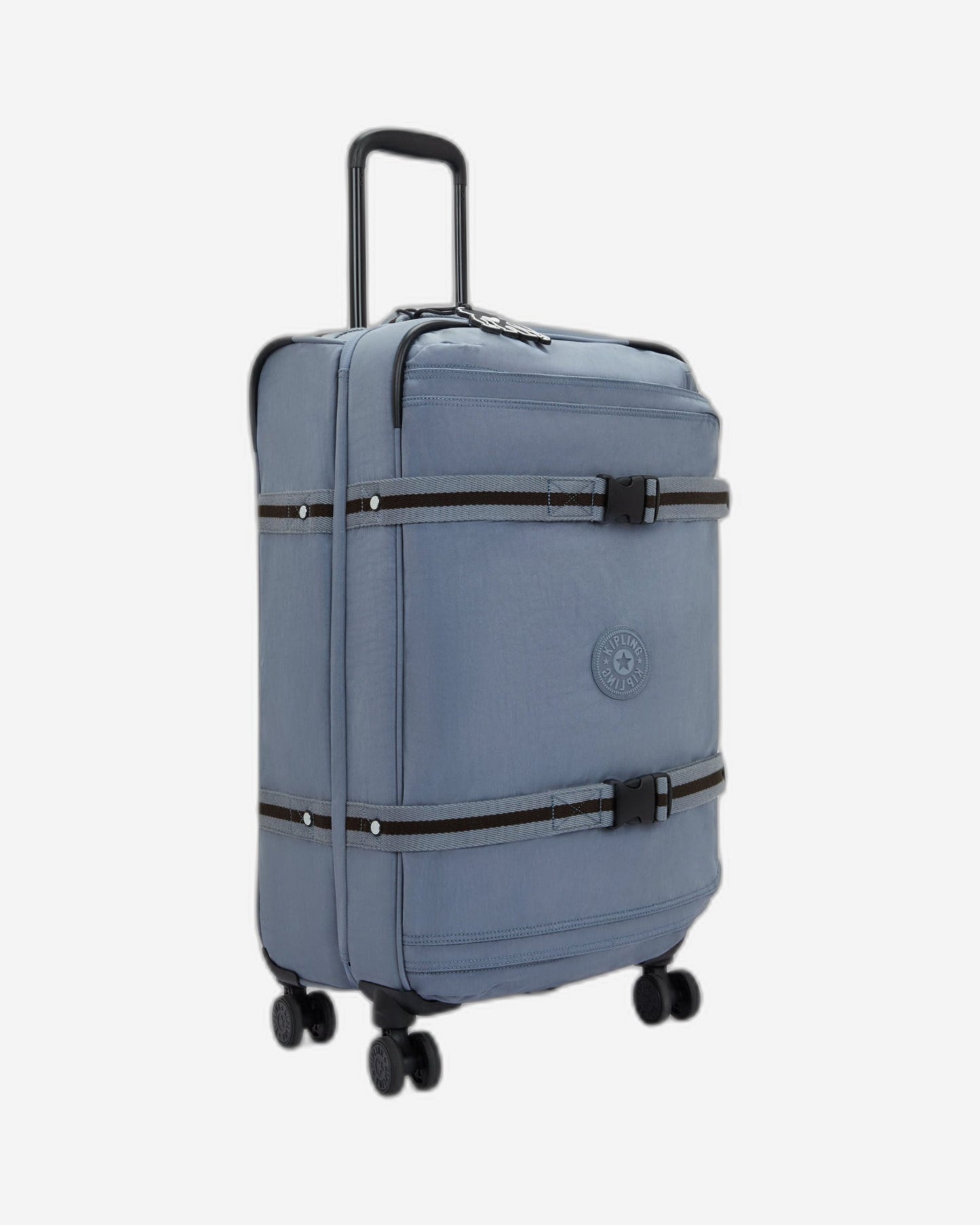 Kipling Spontaneous M Blue Stone Medium Wheeled Luggage I6918-6FB