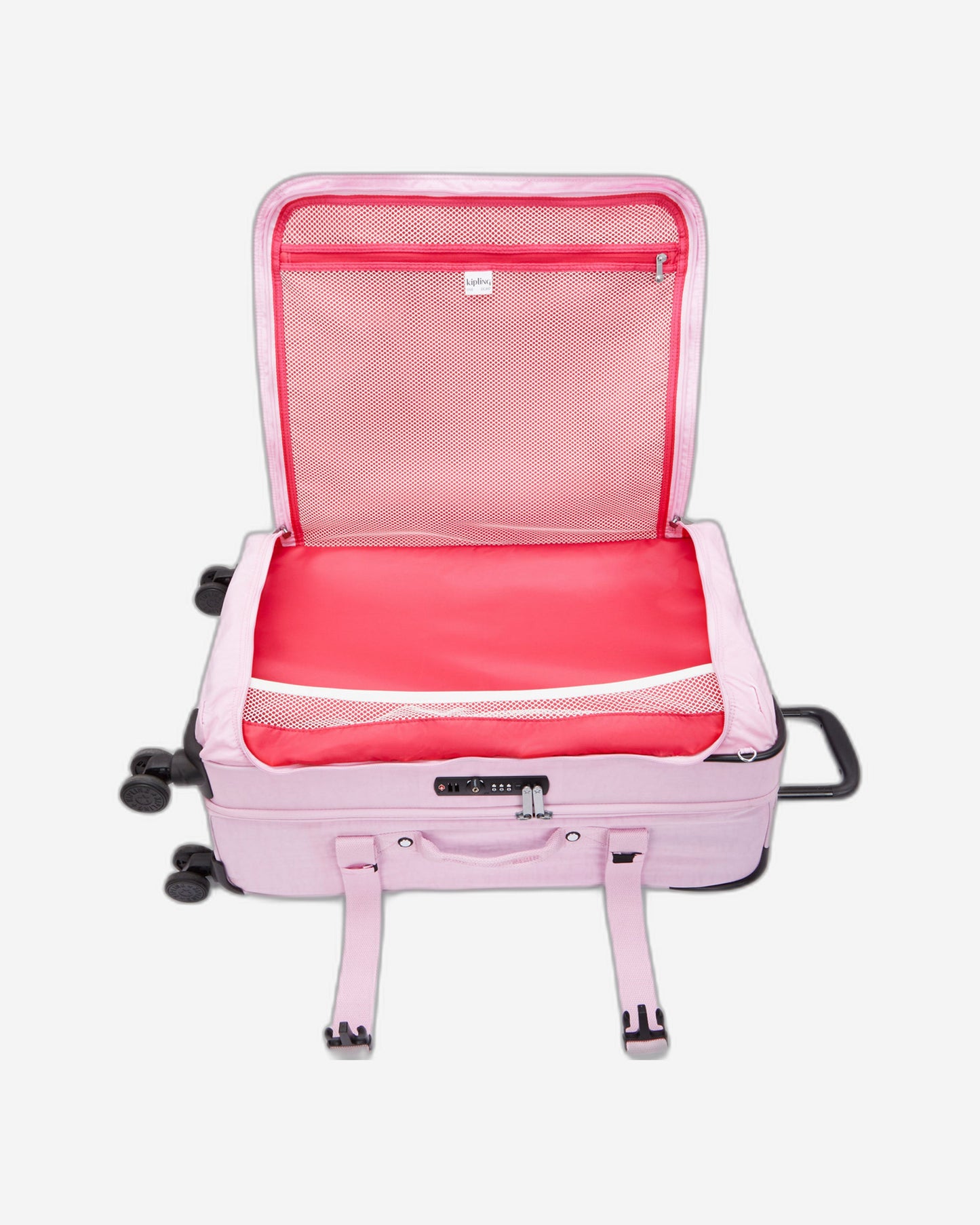Kipling Spontaneous M Blooming Pink Medium Wheeled Luggage C2I6918-R2C