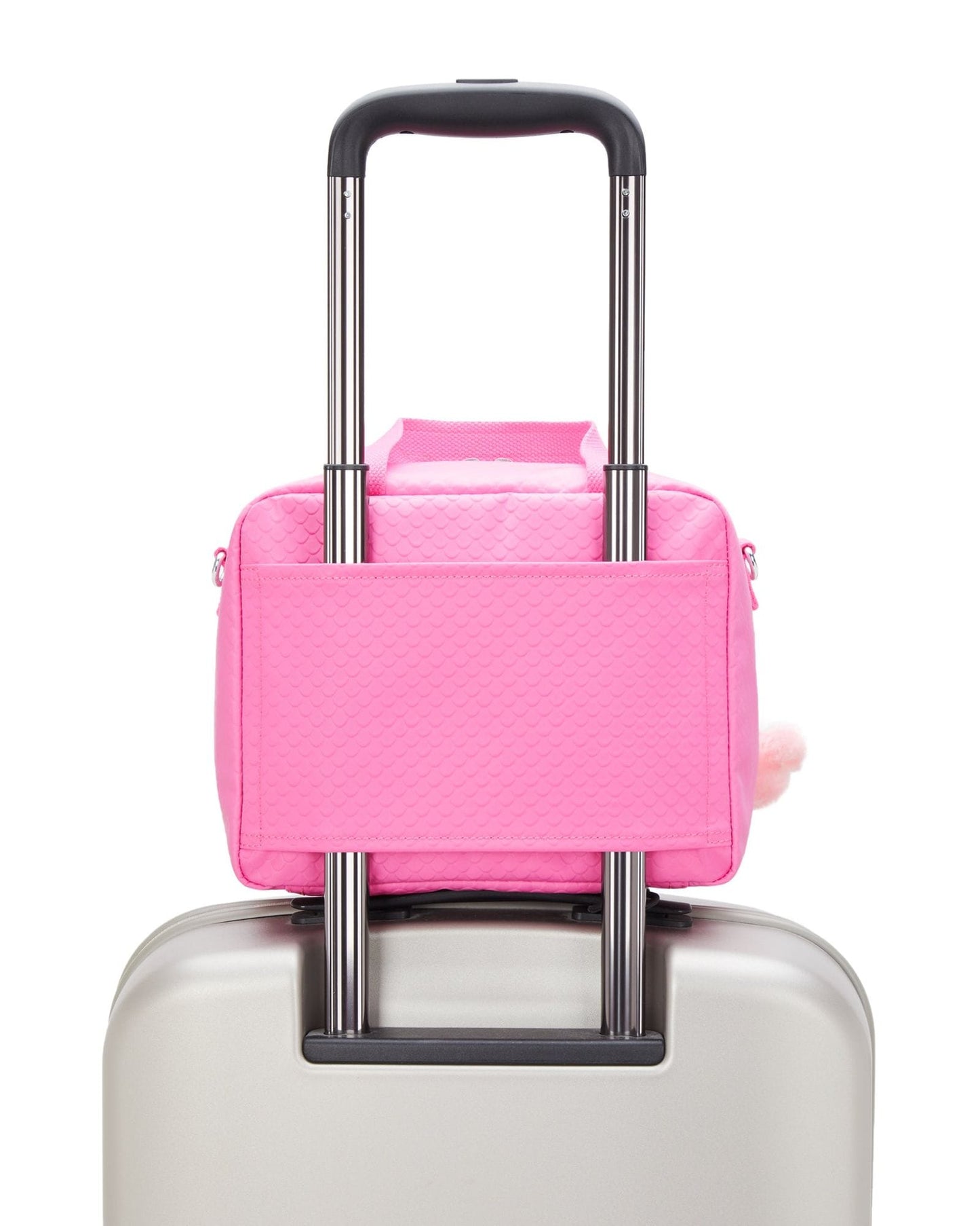Kipling Miyo Pink Mermaid Em Large Lunch Bag with Trolley Sleeve I6952-56J