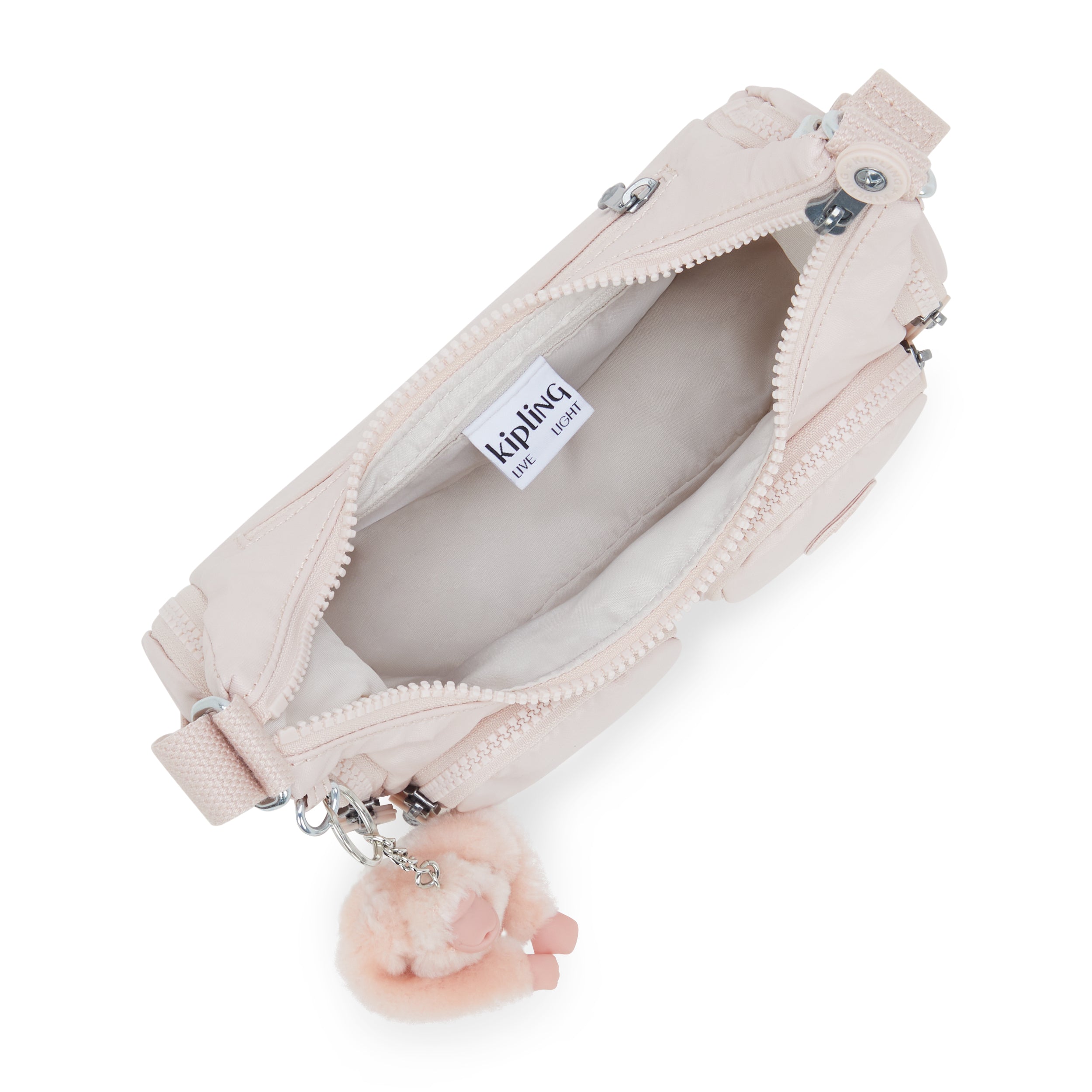 Kipling Rikka Mini Pink Shine Crossbody Bag I7005-3DZ