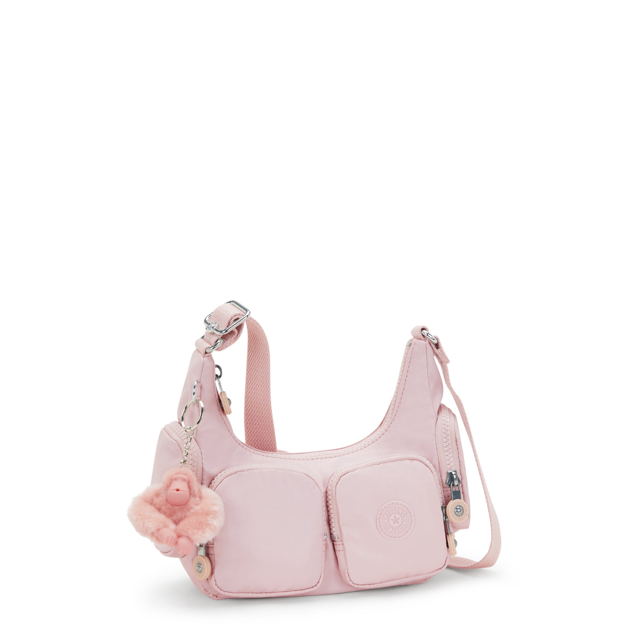 Kipling Rikka Mini Pink Shine Crossbody Bag I7005-3DZ