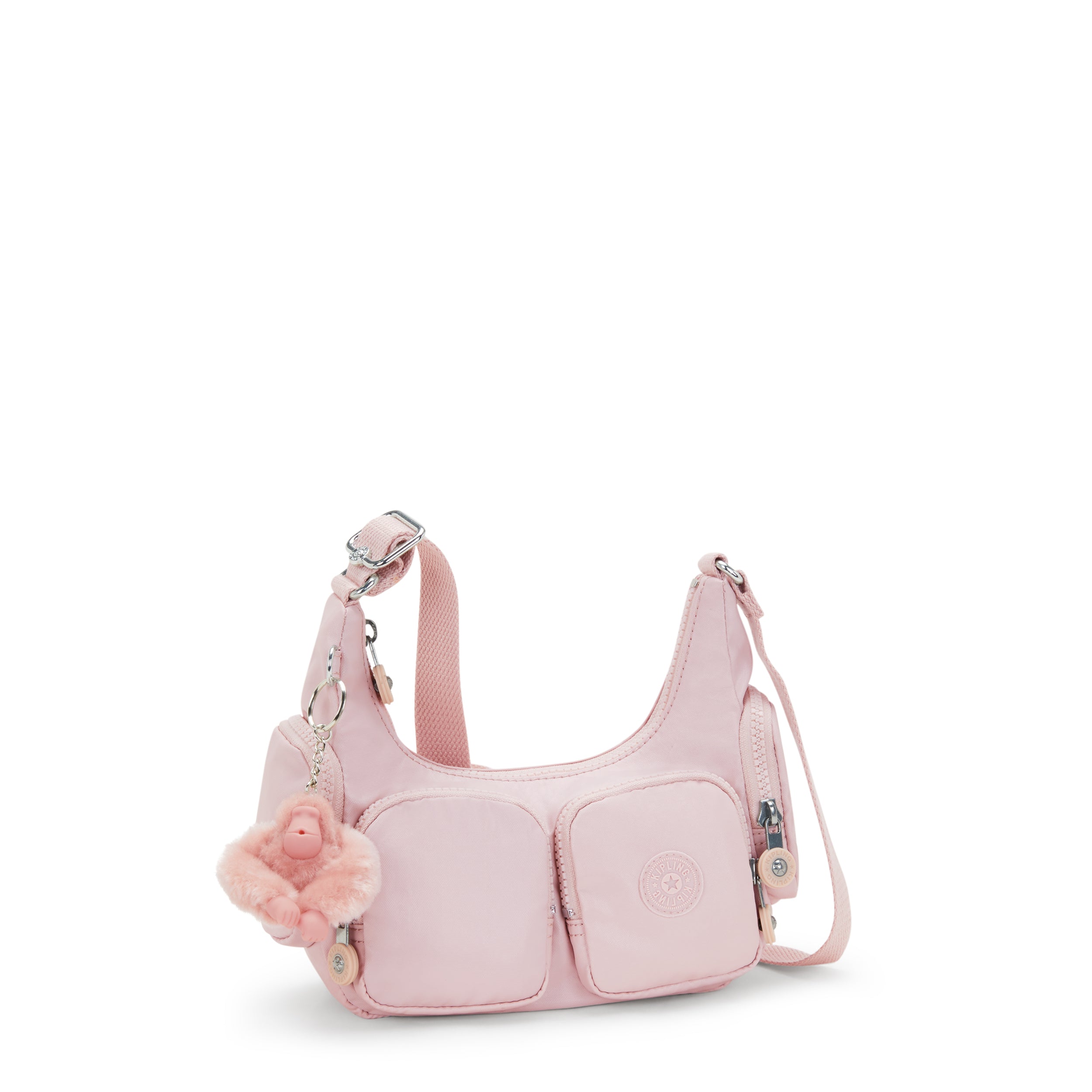 Kipling Rikka Mini Pink Shine Crossbody Bag I7005-3DZ