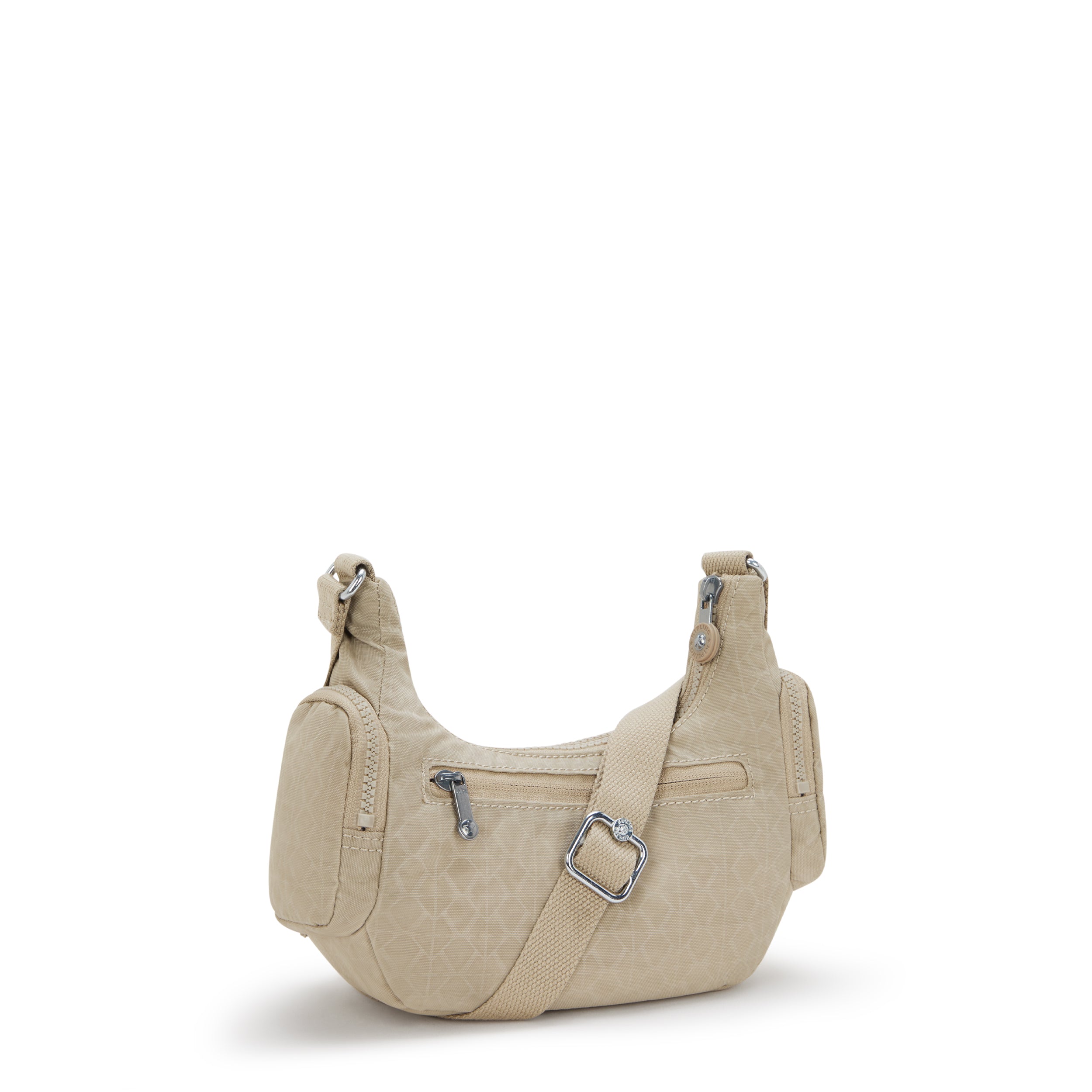 Kipling Rikka Mini Sign Beige Emb Crossbody Bag I7005-96A