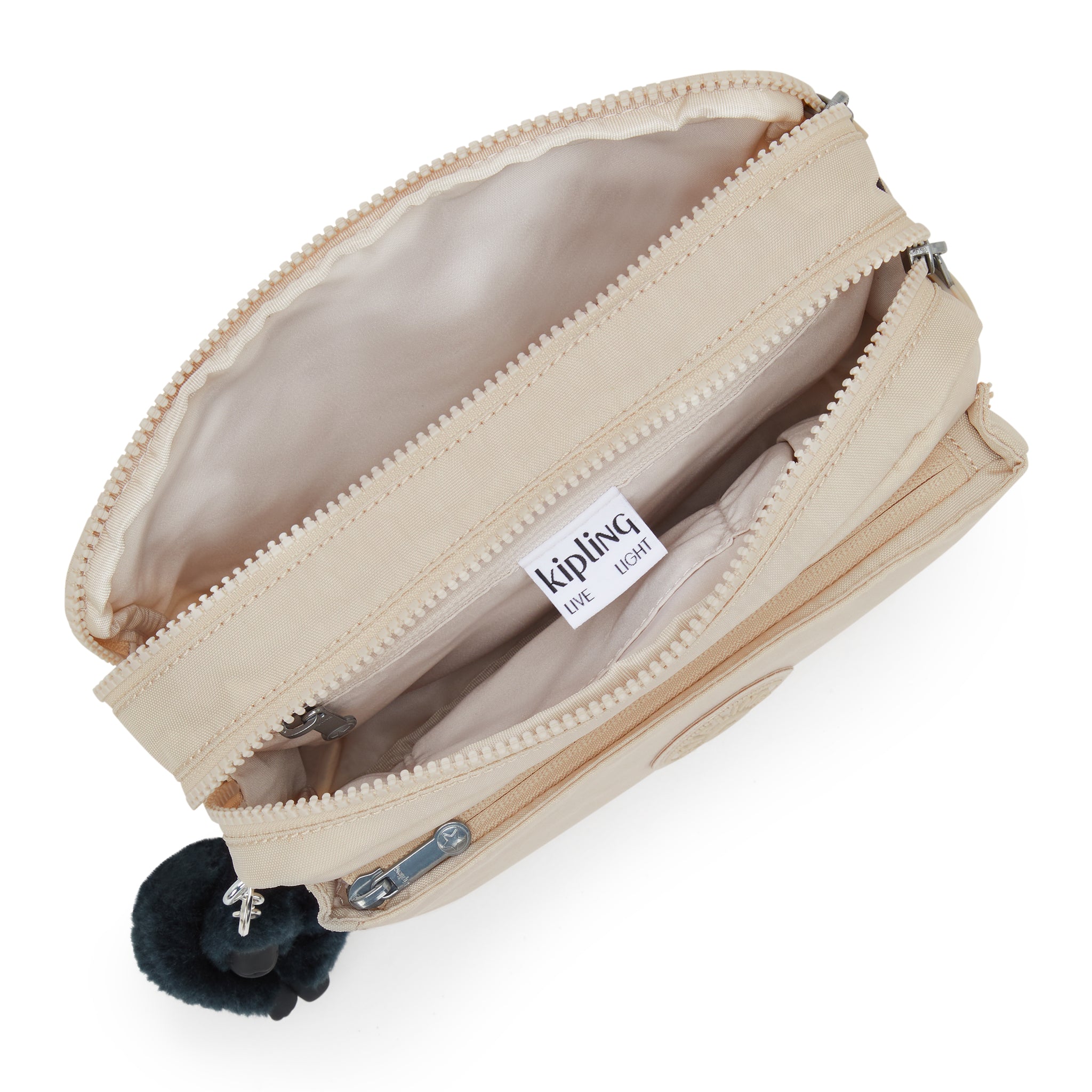 Kipling Abanu M Back To Beige Crossbody Bag I7076-26V