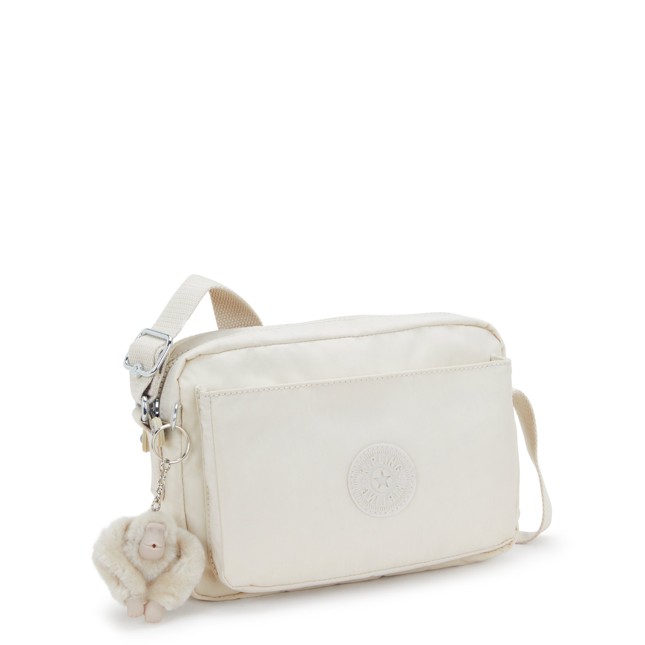 Kipling Abanu M Hideaway Beige Crossbody Bag I7076-7JR