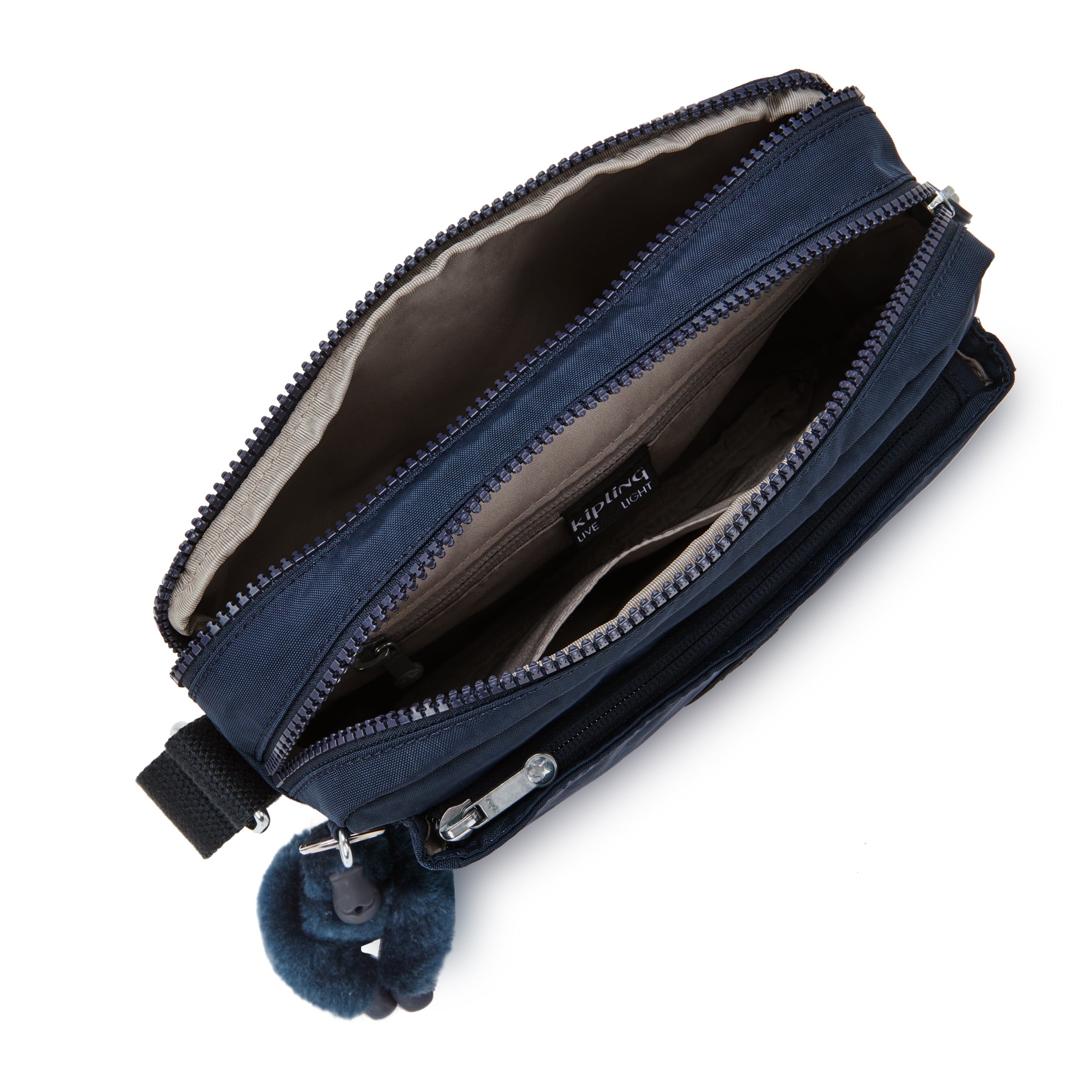 Kipling Abanu M Blue Bleu 2 Crossbody Bag C2I7076-96V