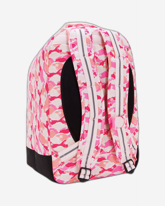 Kipling Class Room Pink Palm Large Backpack with Laptop Compartment I7090-1BV