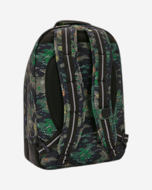KIPLING Class Room Camo Treasure Large backpack (with laptop protection) I7090-3PB