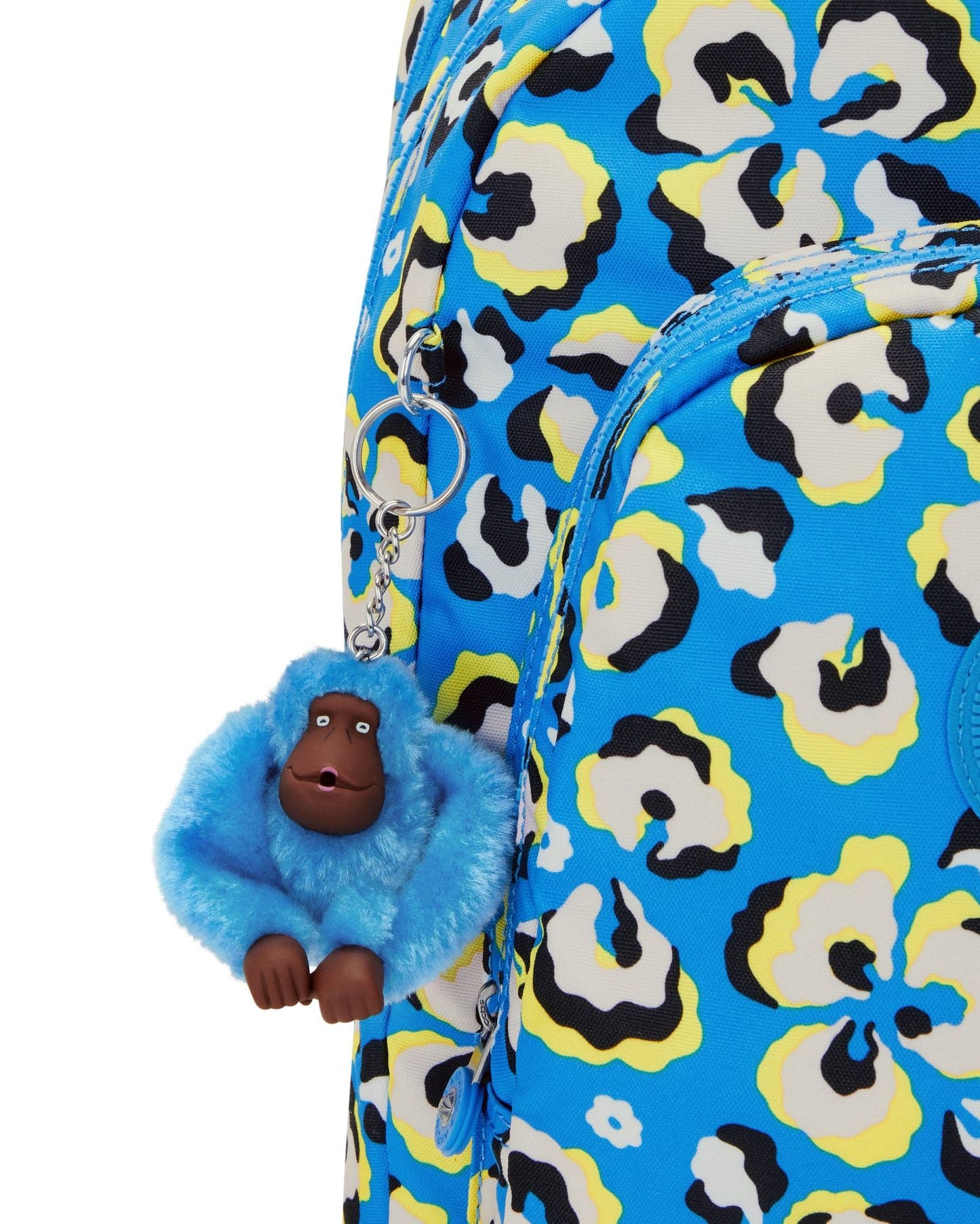 Kipling Class Room Leopard Floral Large Backpack C2I7090-P2A