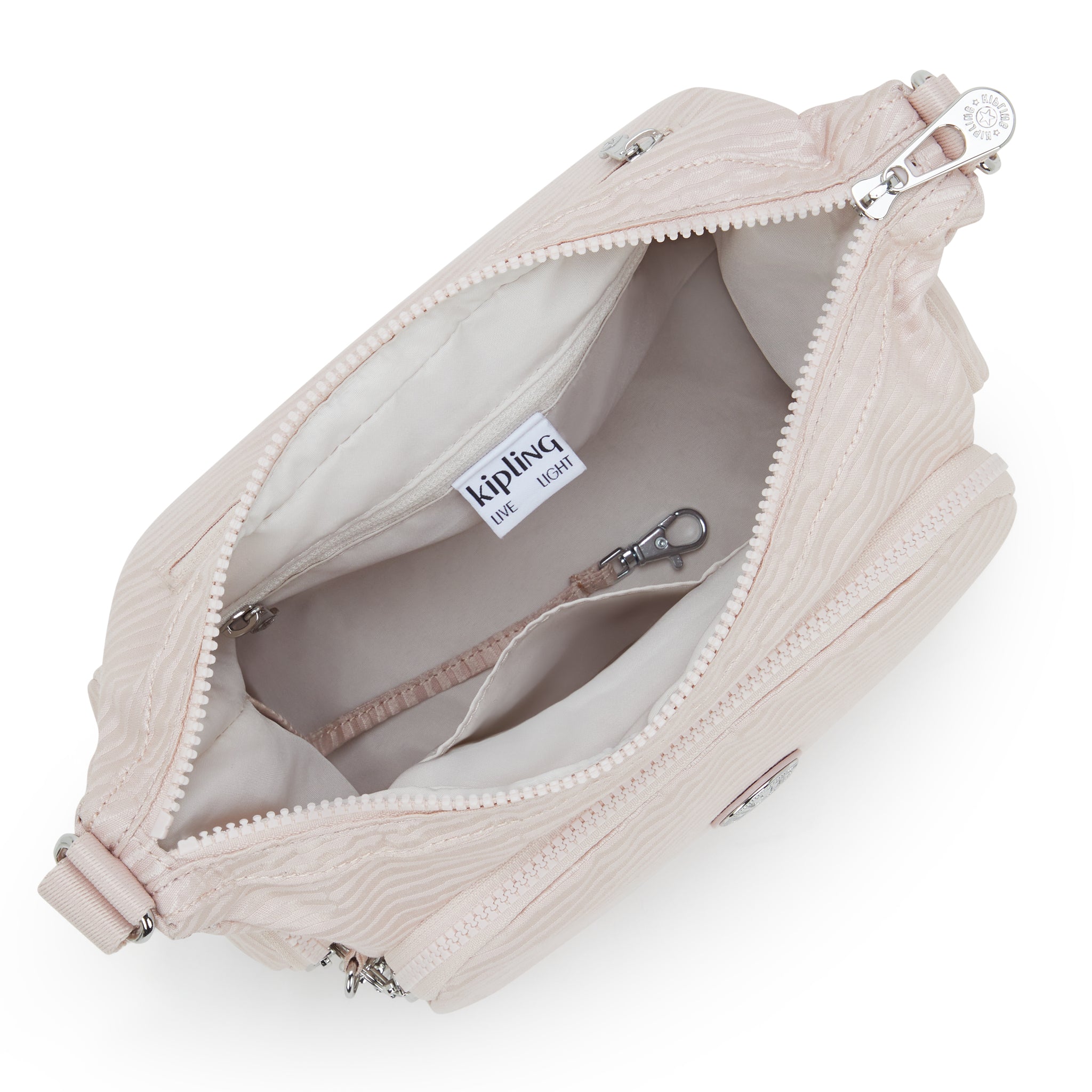 Kipling Gabb S Pink Pearl Jq Crossbody Bag I7101-9KF