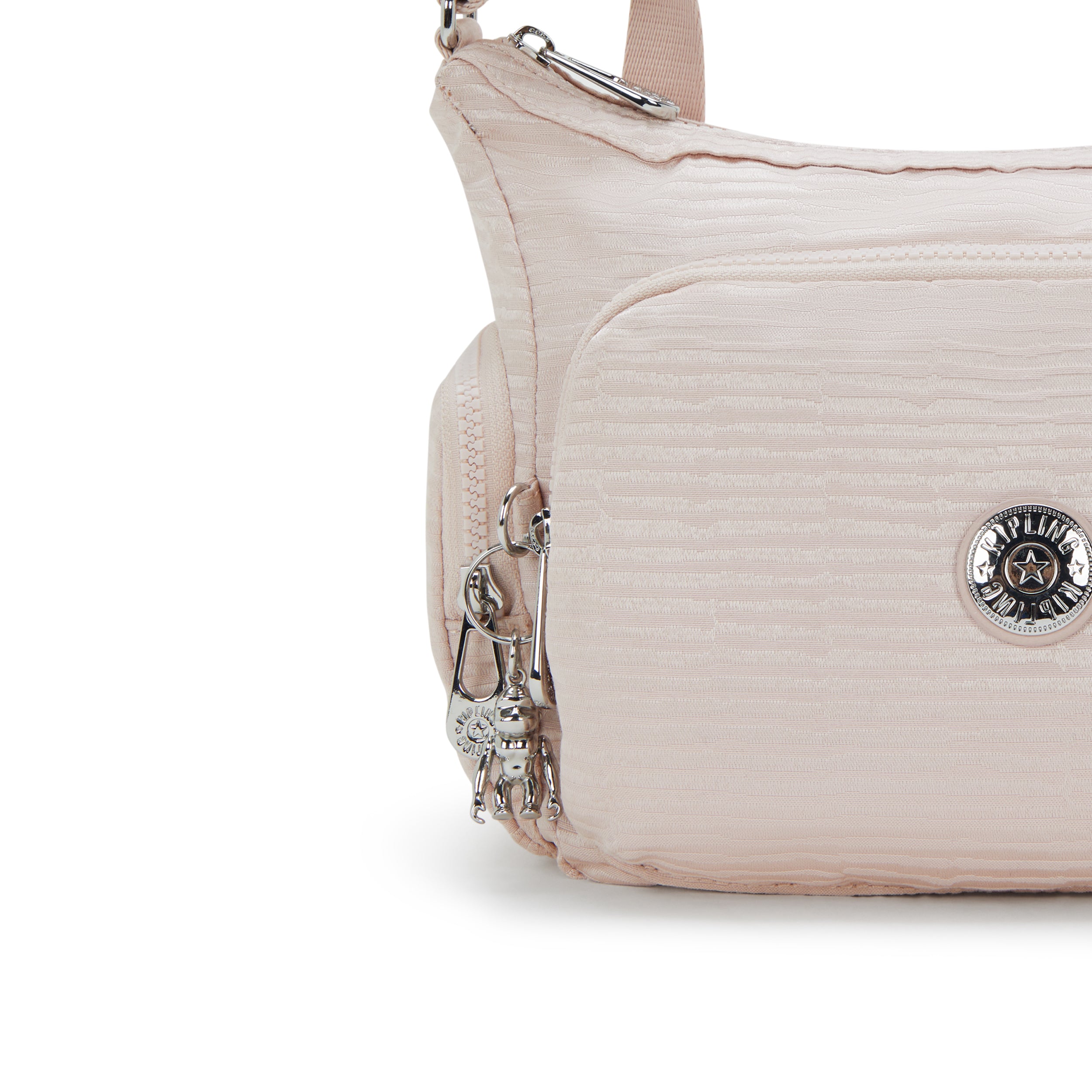 Kipling Gabb S Pink Pearl Jq Crossbody Bag I7101-9KF