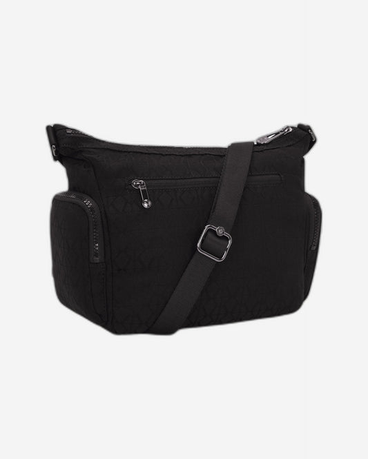 Kipling Gabb S Black Sign Jq Medium Crossbody I7101-Y12