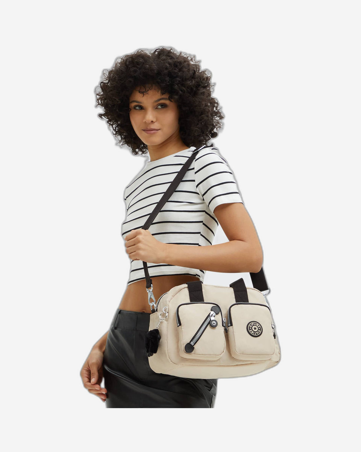 Kipling Defea Heritage Back To Beige H Medium Shoulderbag I7117-3RY