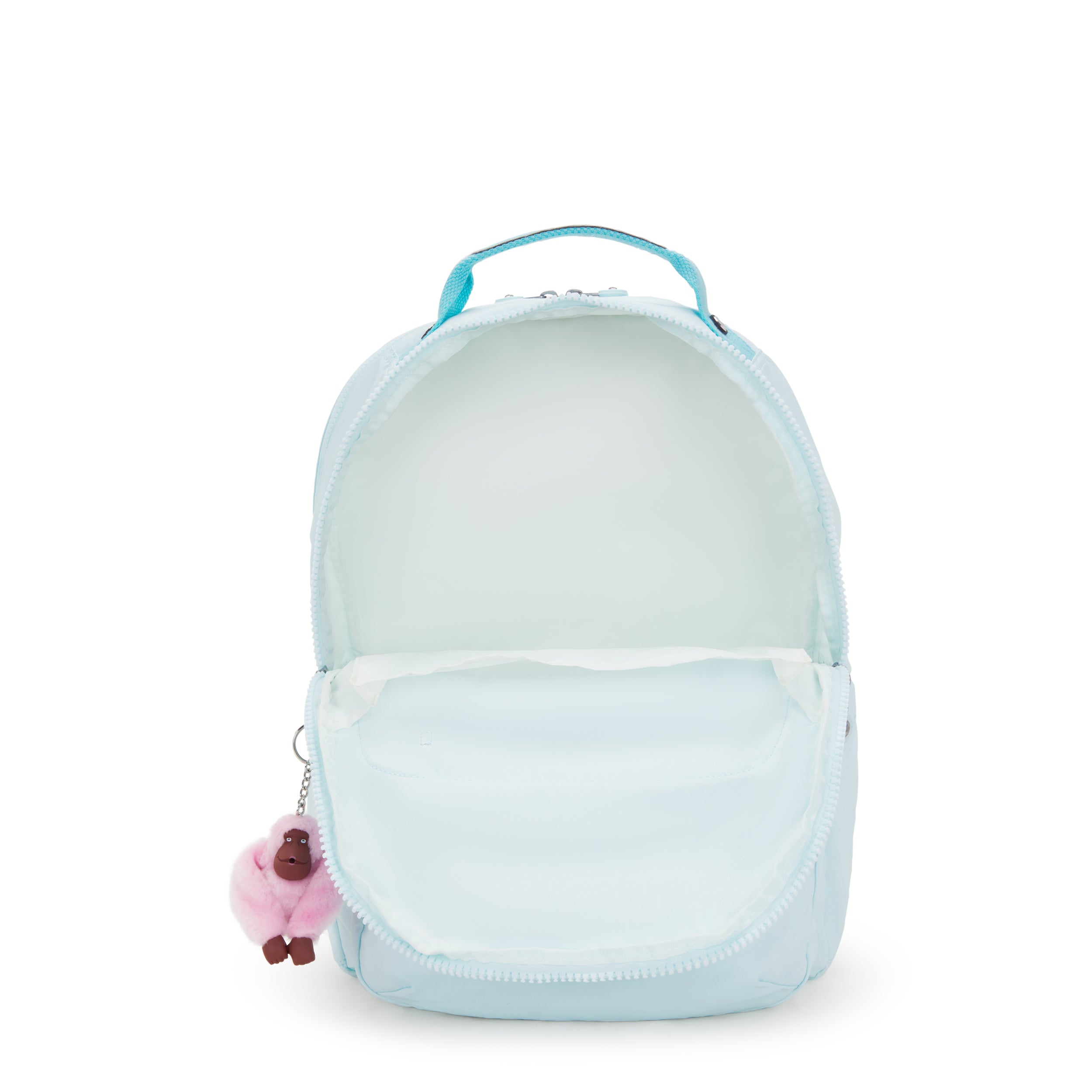 Kipling Seoul Lap Blue Sky Metallic Backpack I7135-5MB