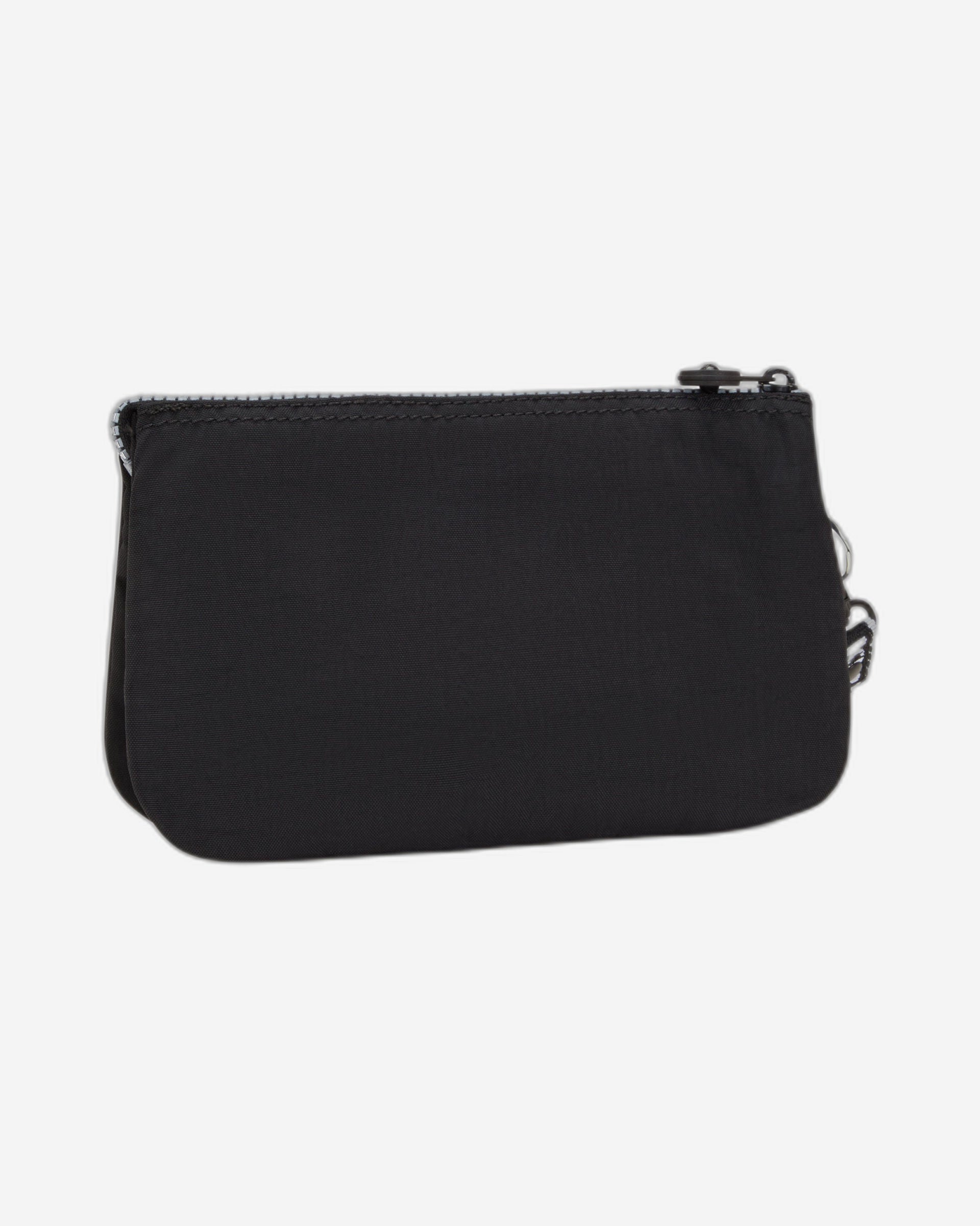 Kipling Creativity XL Glorious Silver Extra large Purse Wristlet Pouche I7193-9SB