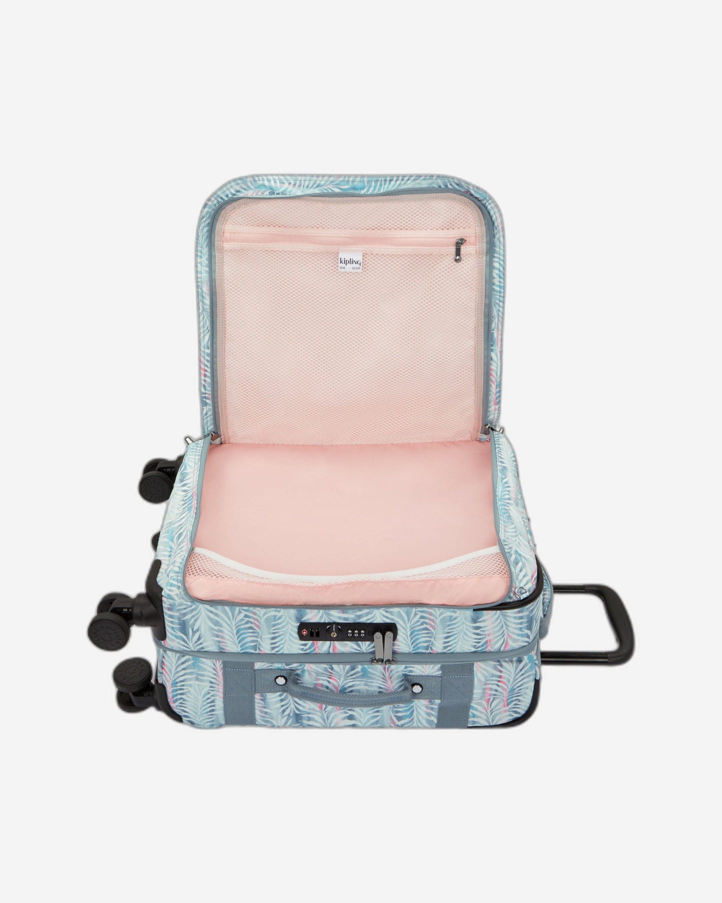 Kipling Spontaneous S Palmtree Leaves Small Wheeled Luggage I7211-3QN
