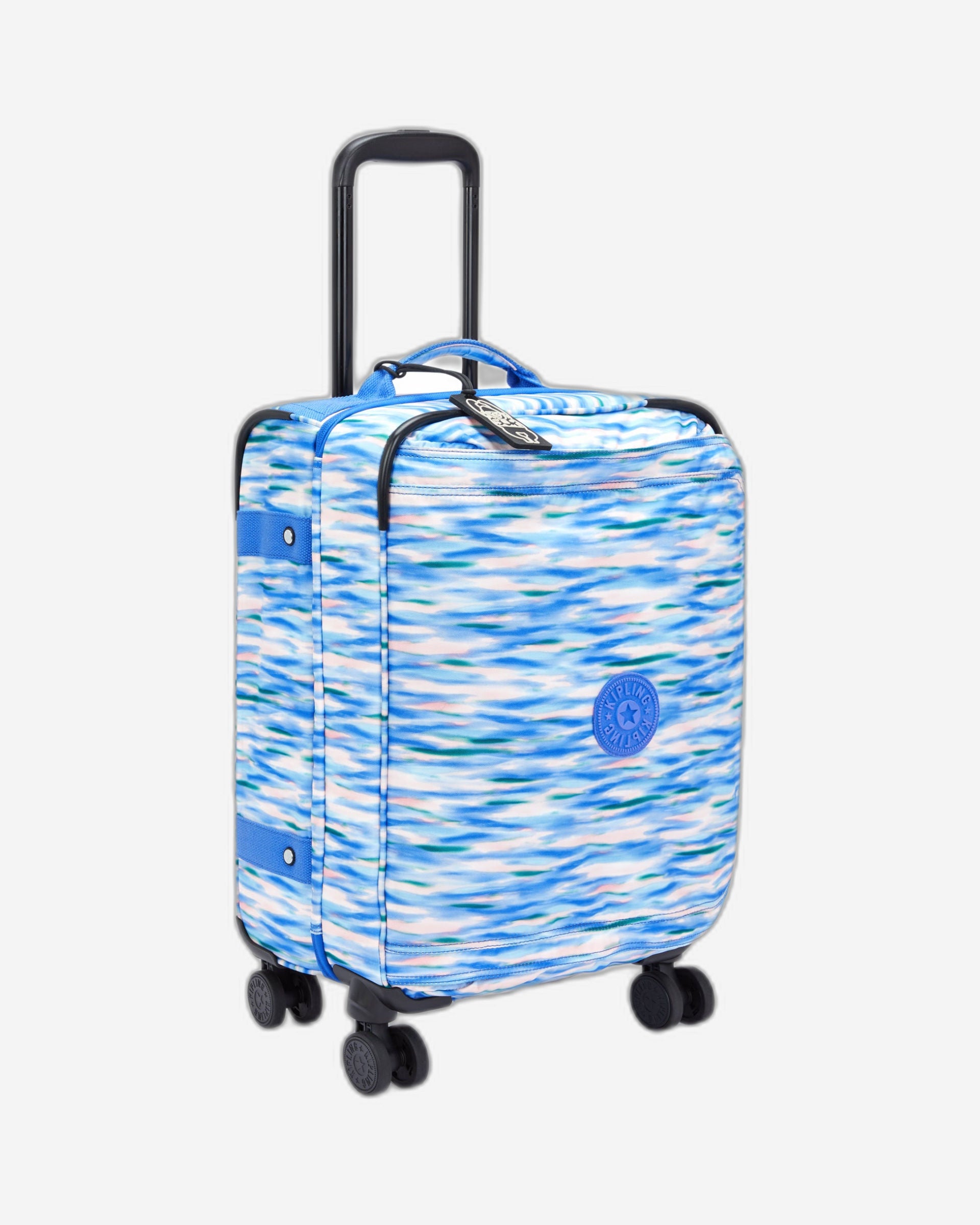 Kipling Spontaneous S Diluted Blue Small Cabin Wheeled Luggage C2I7211-TX9