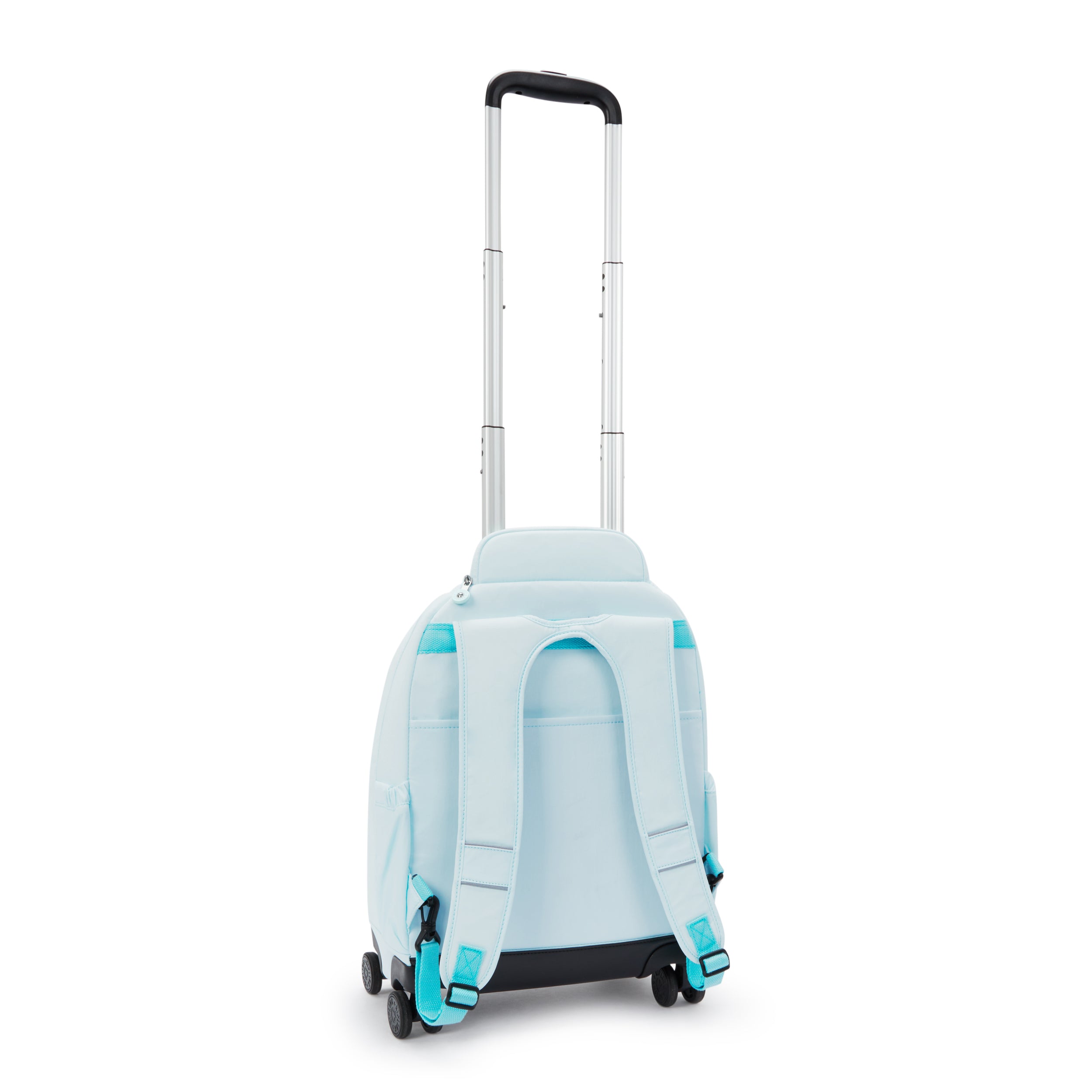 Kipling New Zea Blue Sky Metallic Wheeled Backpack I7267-5MB