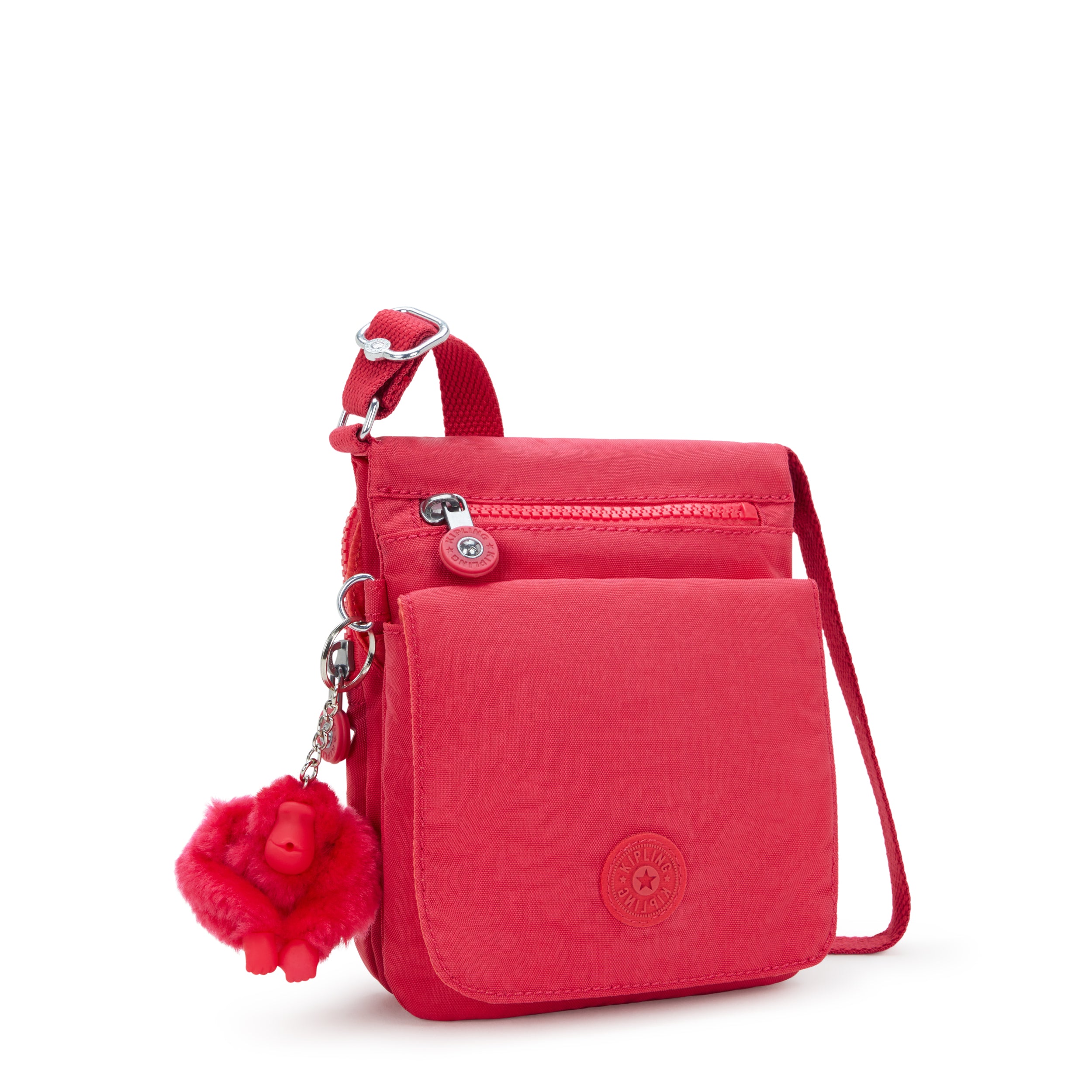 Kipling New Eldorado Resort Pink Crossbody Bag I7291-1BN