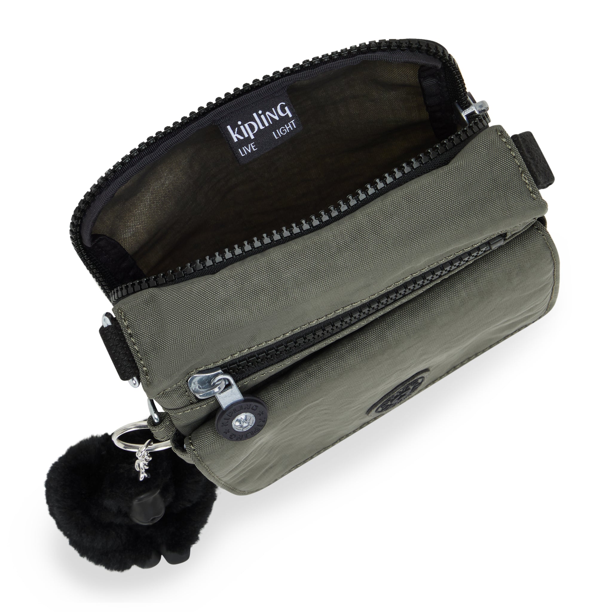 Kipling New Eldorado Green Moss Crossbody Bag I7291-88D