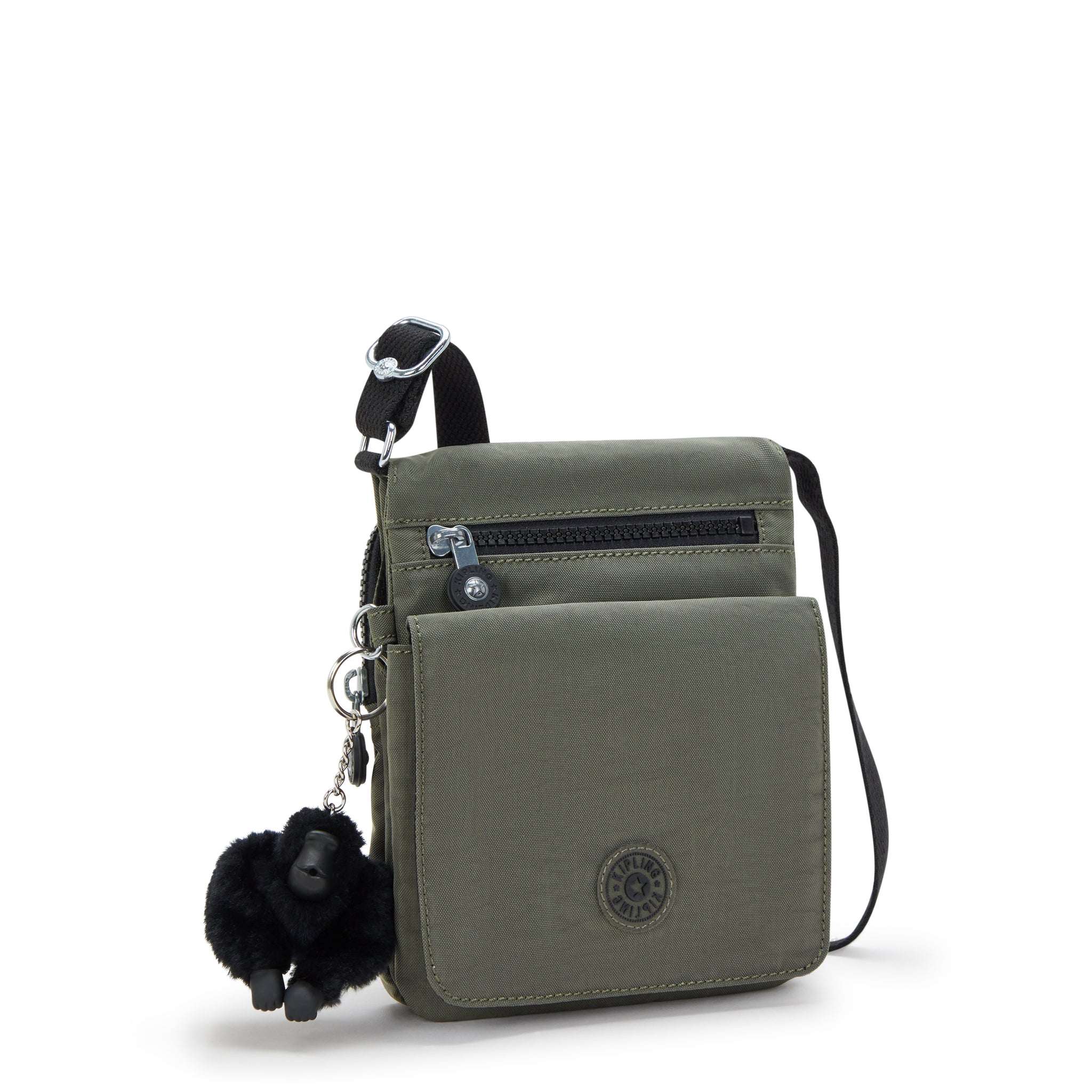 Kipling New Eldorado Green Moss Crossbody Bag I7291-88D