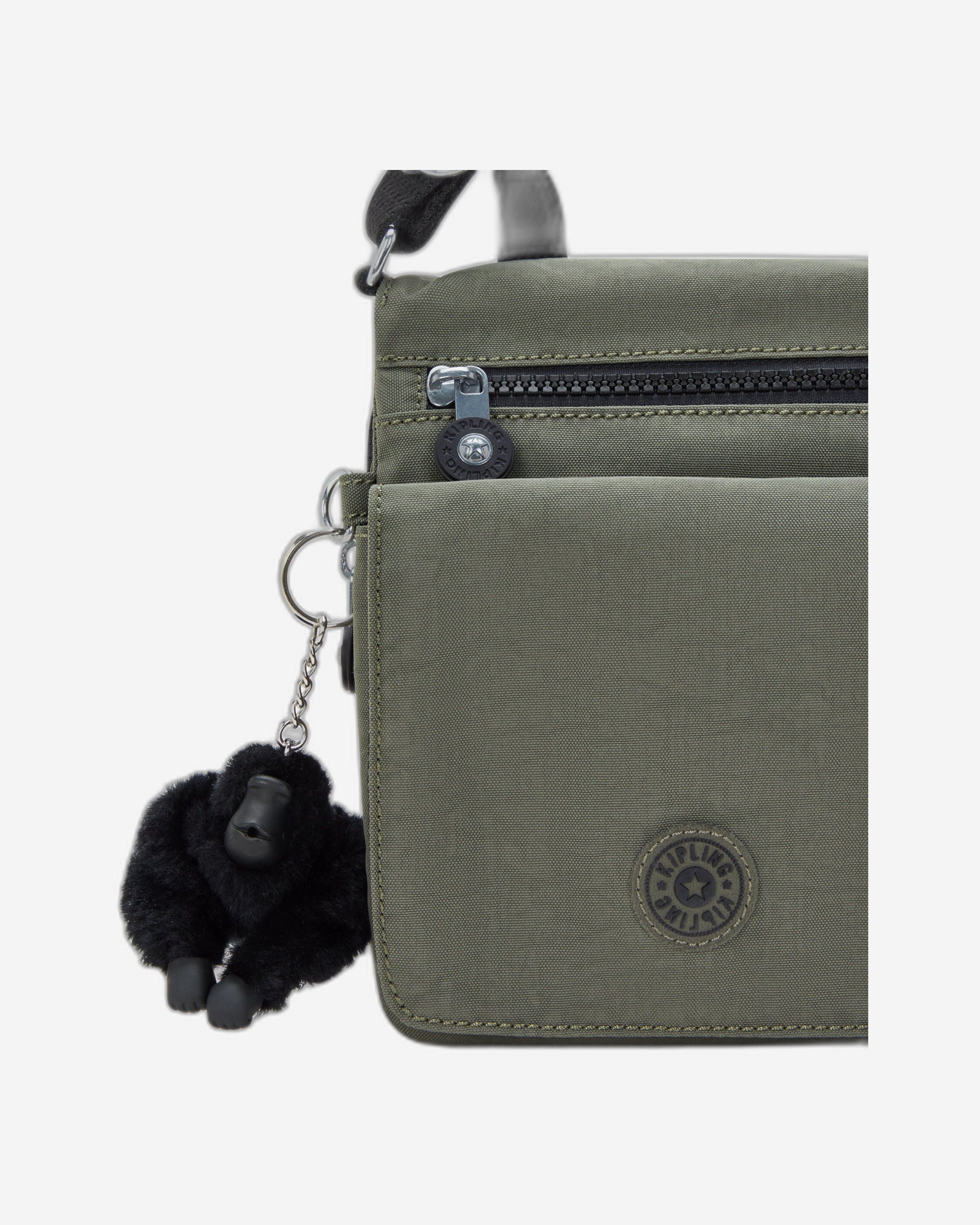 Kipling New Eldorado Green Moss Crossbody Bag I7291-88D