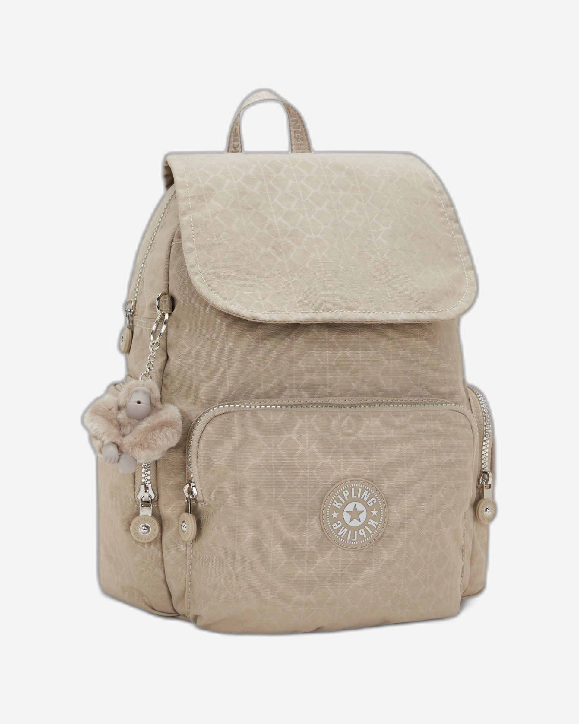 Kipling City Zip S Glorious Be Sil Backpack I7354-42N