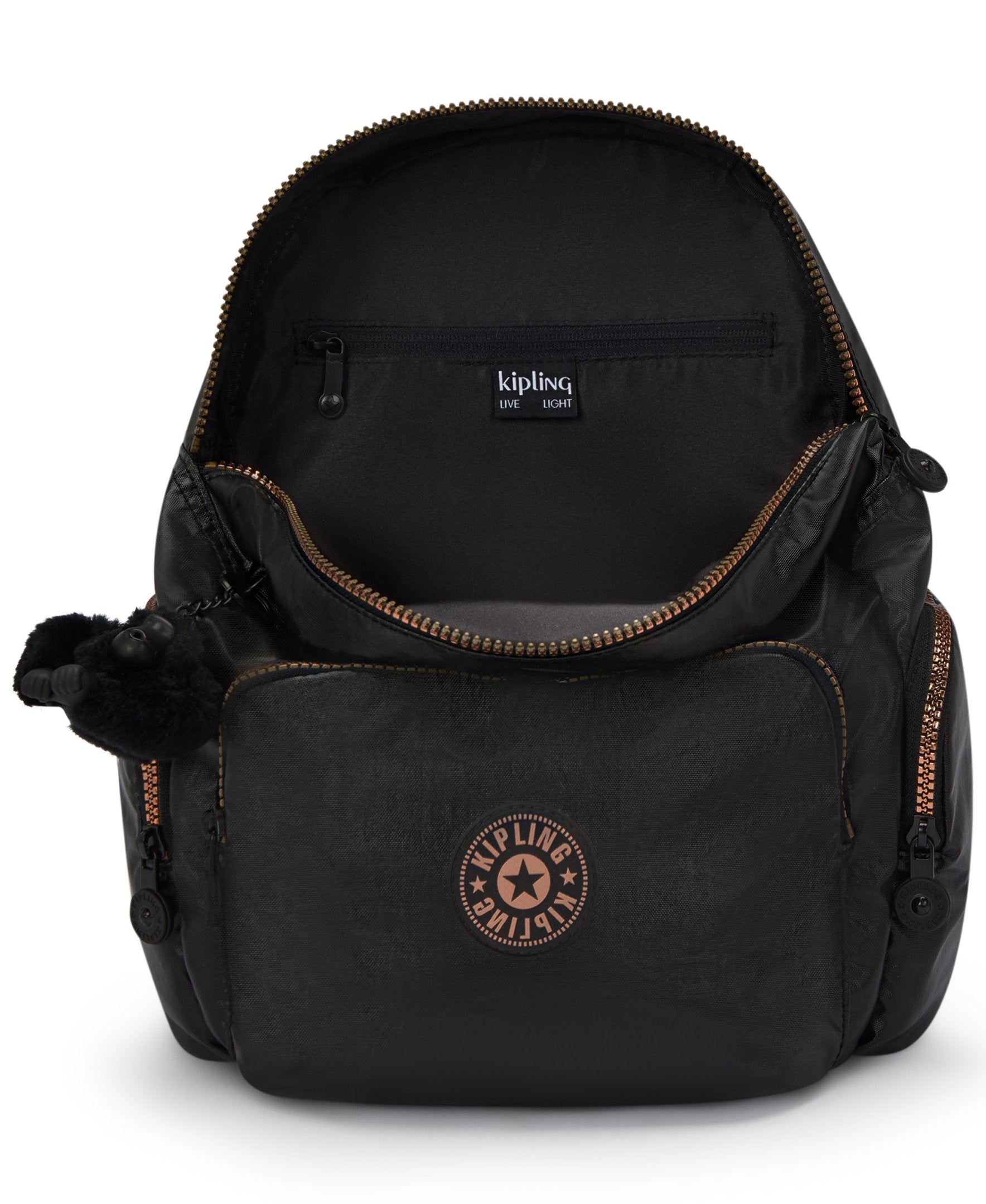 Kipling City Zip S Glorious Copper Backpack I7354-6BE
