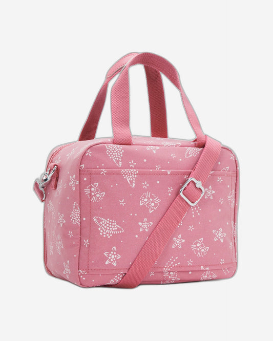 Kipling Miyo Glitter Cats Large Lunch Bag (with Trolley Sleeve) I7363-5FR